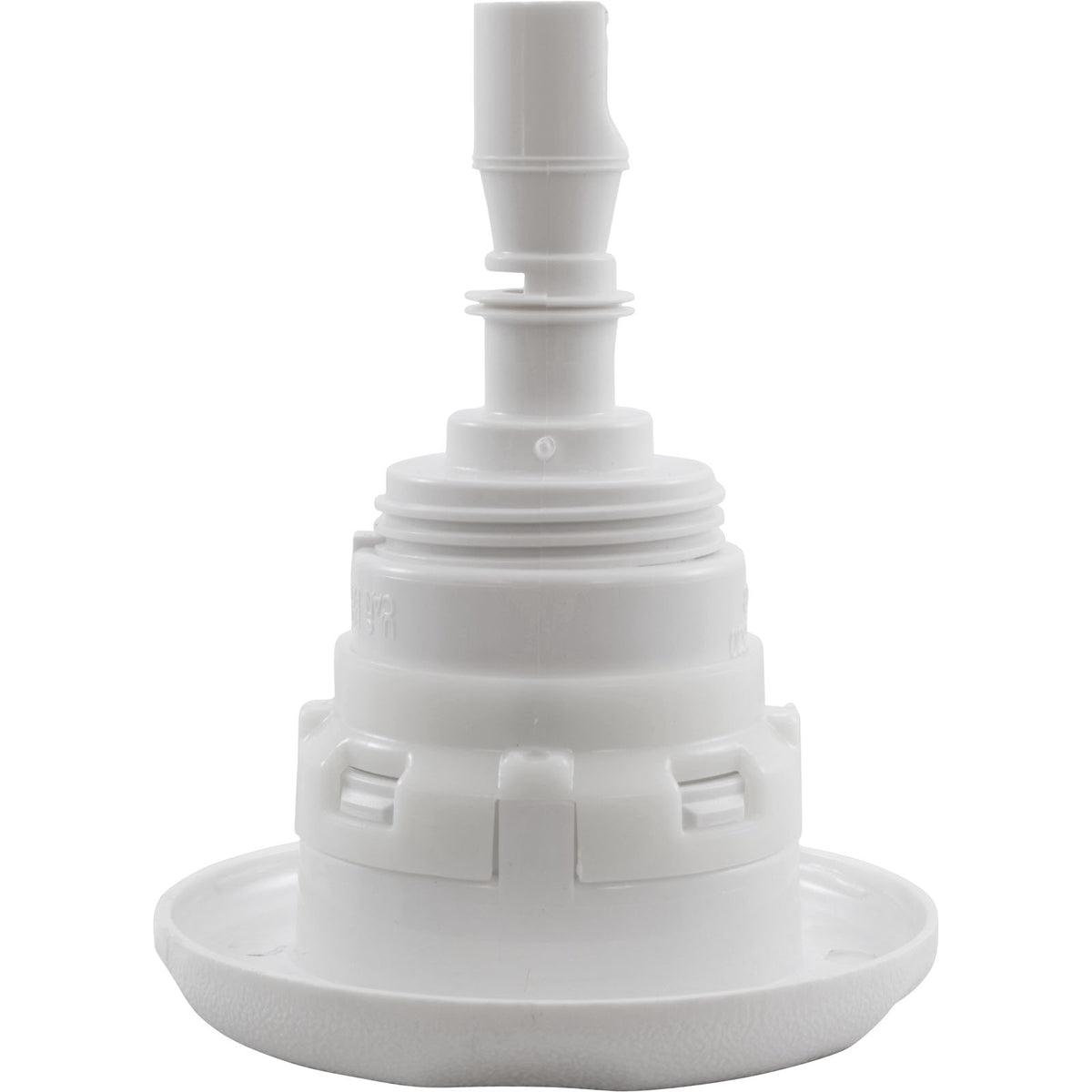 Jet Intl, WW Poly Storm Gun, 3-3/8"fd, Mass, Txt Scal, Wht, Thd : 229-8030