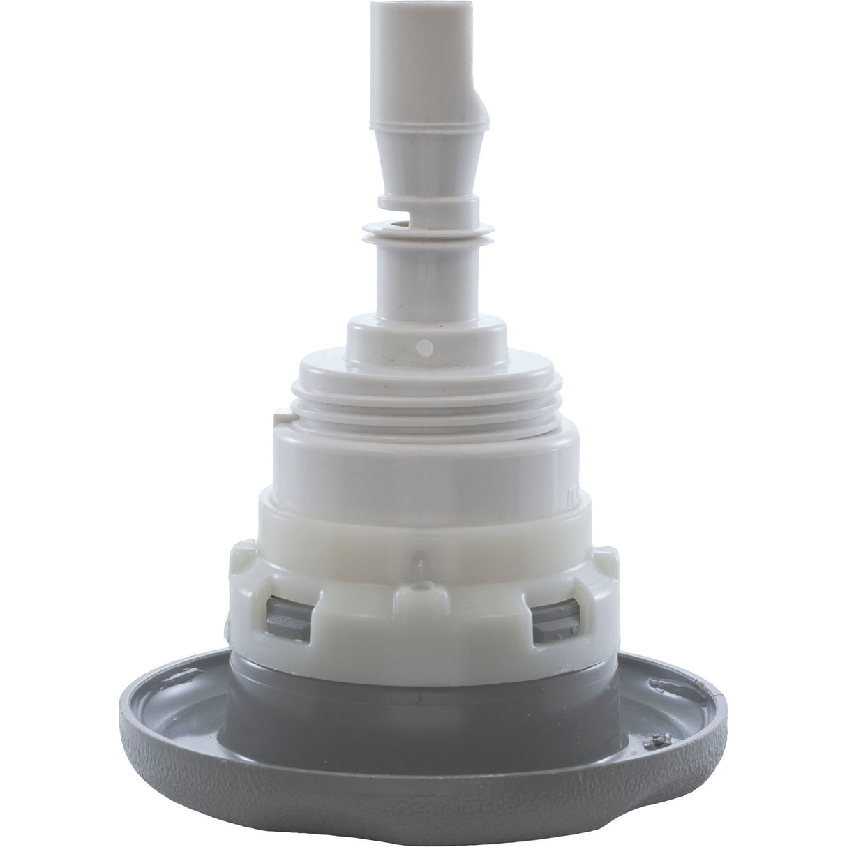Jet Intl, WW Poly Storm Gun, 3-3/8"fd, Mass, Txt Scal, Gry, Thd : 229-8037