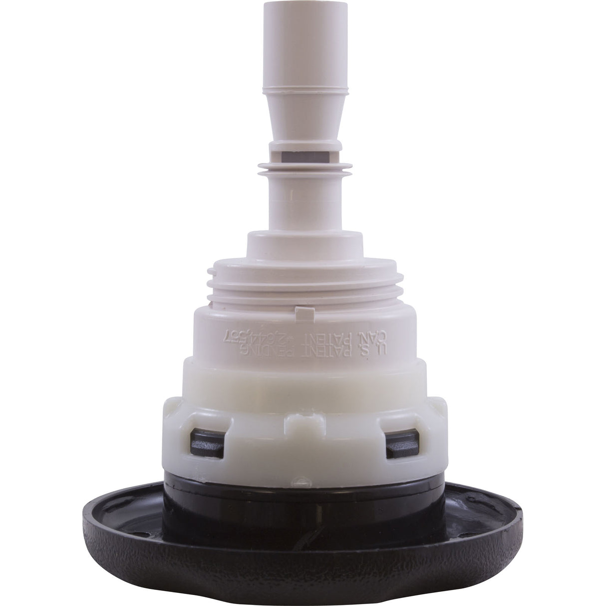 Jet Intl, WW Poly Storm Gun, 3-3/8"fd, Mass, Txt Scal, Blk, Thd : 229-8031