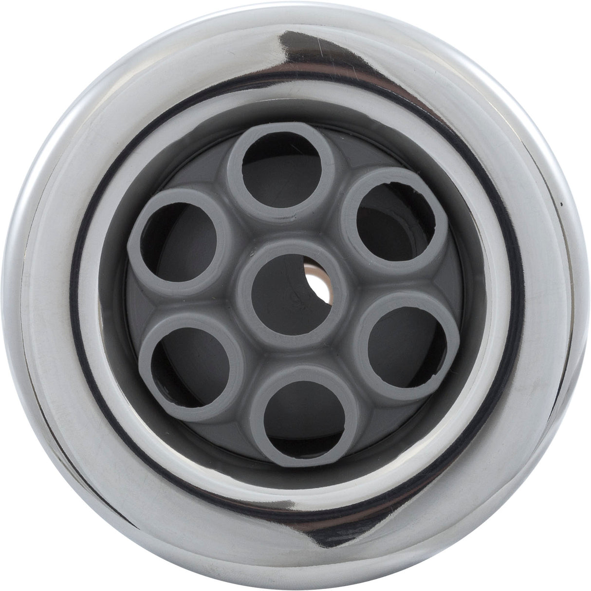 Jet Intl, WW Poly Storm Gun, 3-3/8"fd, Mass, Smth, SS/Gry, Thd : 229-8037S
