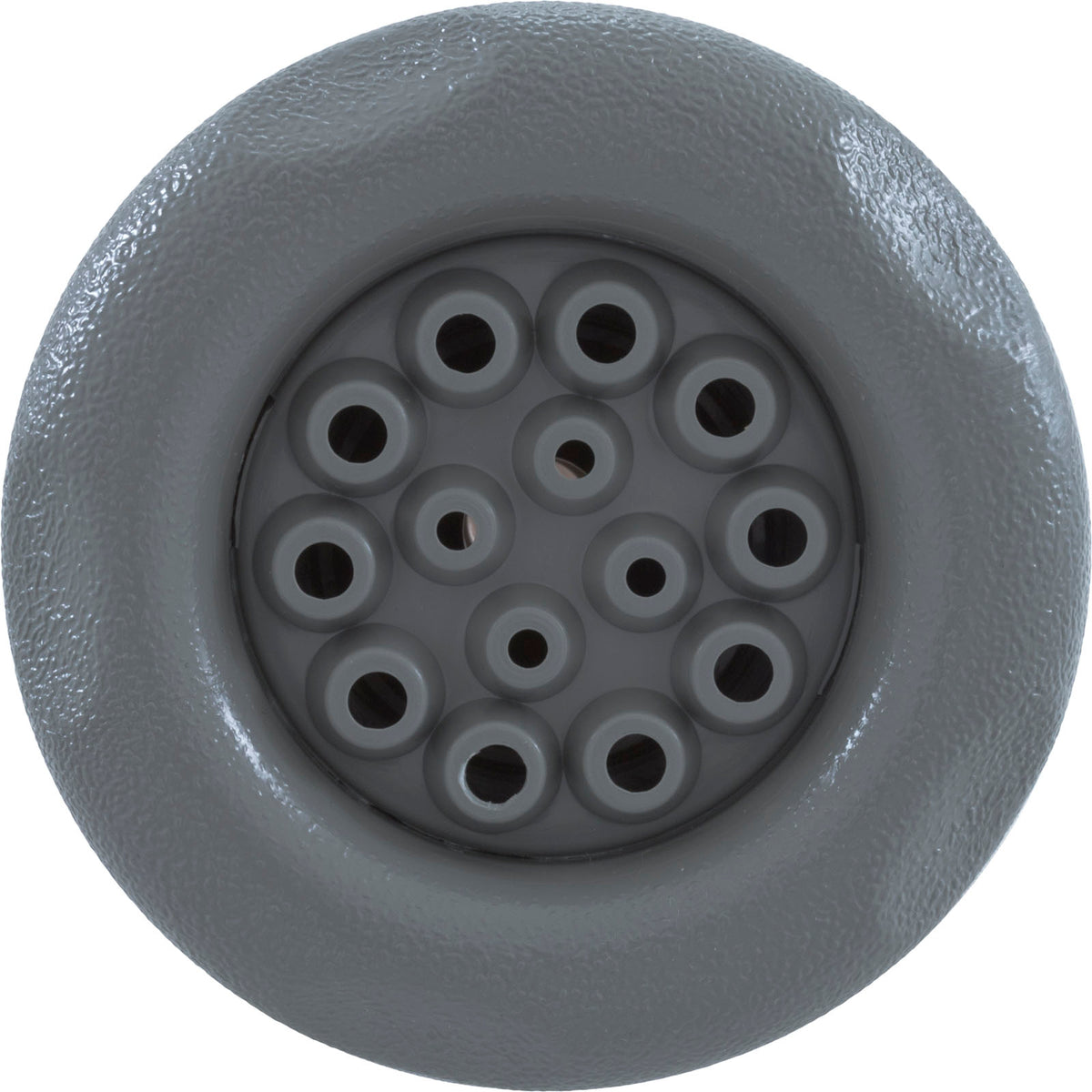 Jet Intl, WW Poly Storm Gun3-3/8"fd, MltMass, Txt Scal, Gry, Thd : 229-8277