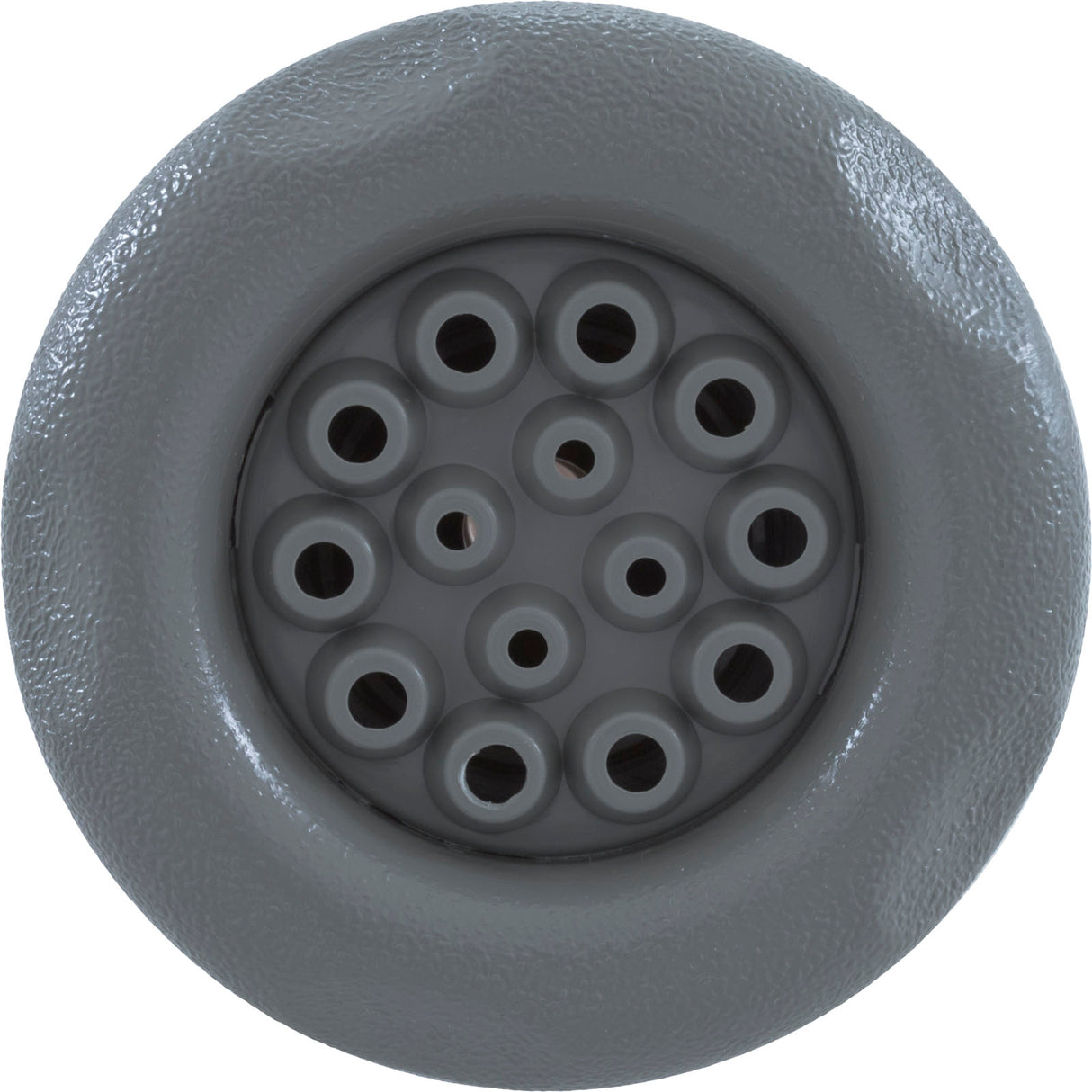 Jet Intl, WW Poly Storm Gun3-3/8"fd, MltMass, Txt Scal, Gry, Thd : 229-8277