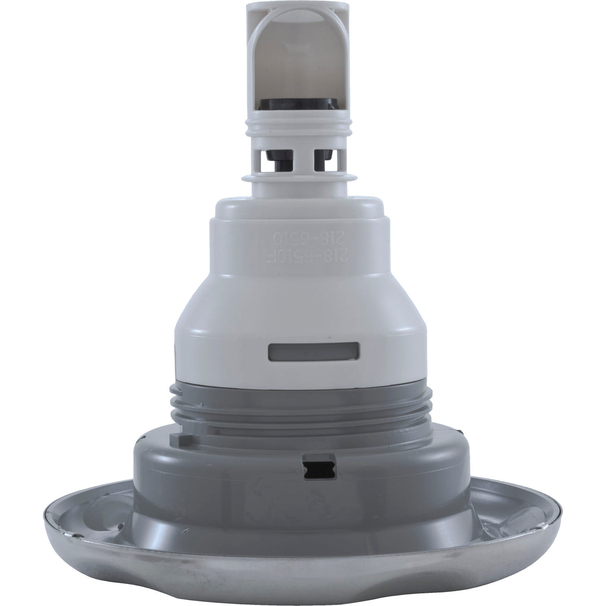 Jet Intl, WW Power Storm, 5"fd, Dir, Scalloped, SS/Gry, Thd : 229-5617S