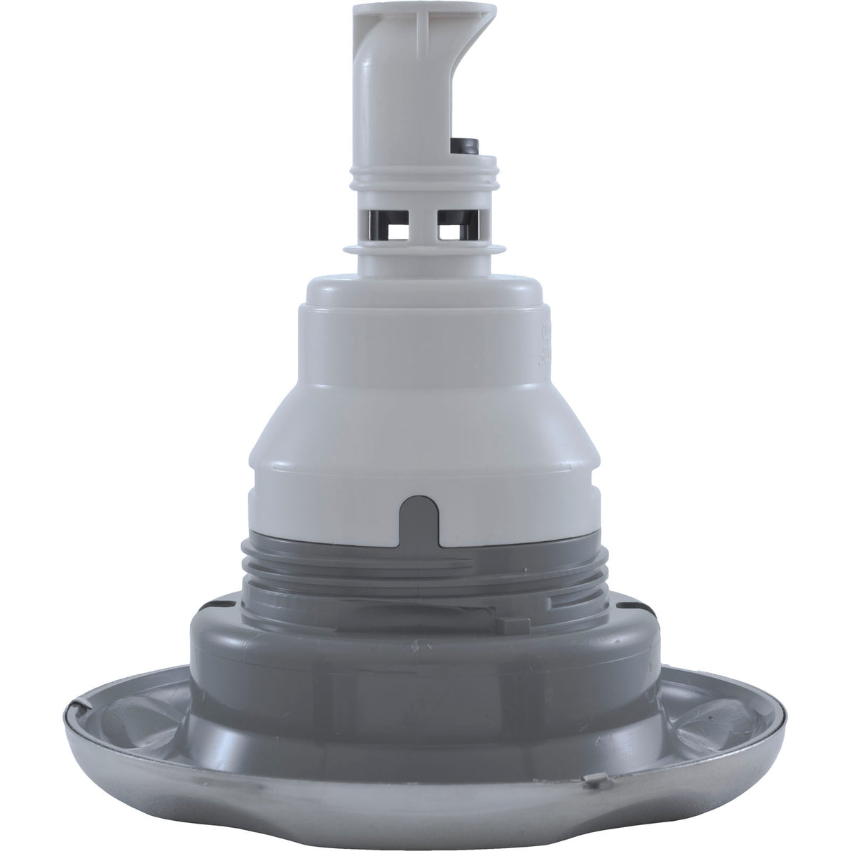 Jet Intl, WW Power Storm, 5"fd, Dir, Scalloped, SS/Gry, Thd : 229-5617S