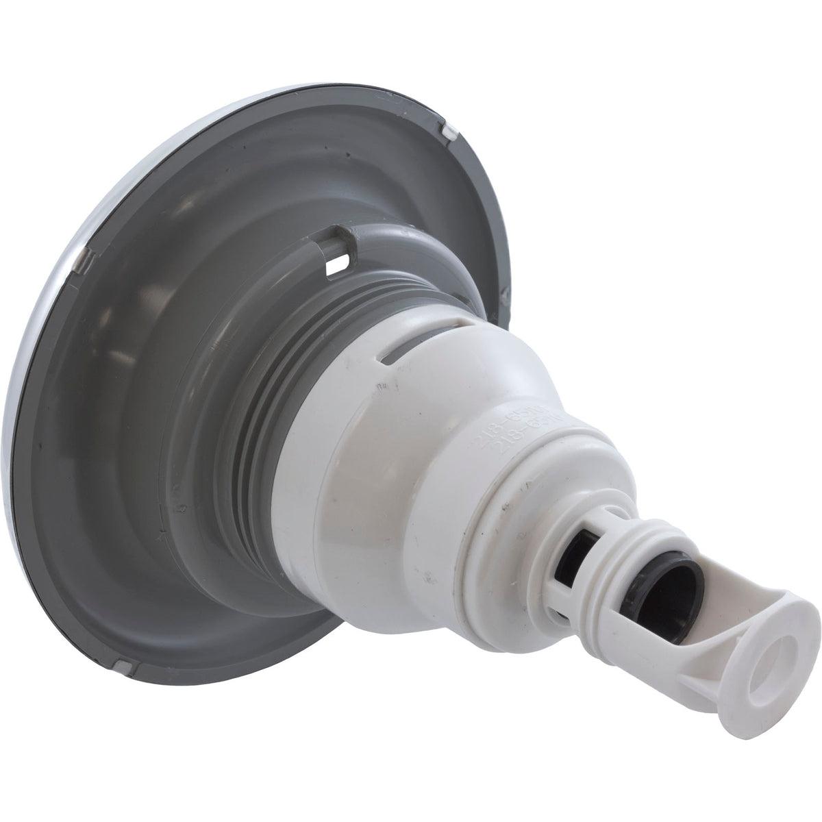 Jet Intl, WW Power Storm, 5"fd, Twin Roto, Smth, SS/Gry, Thd : 229-7617S