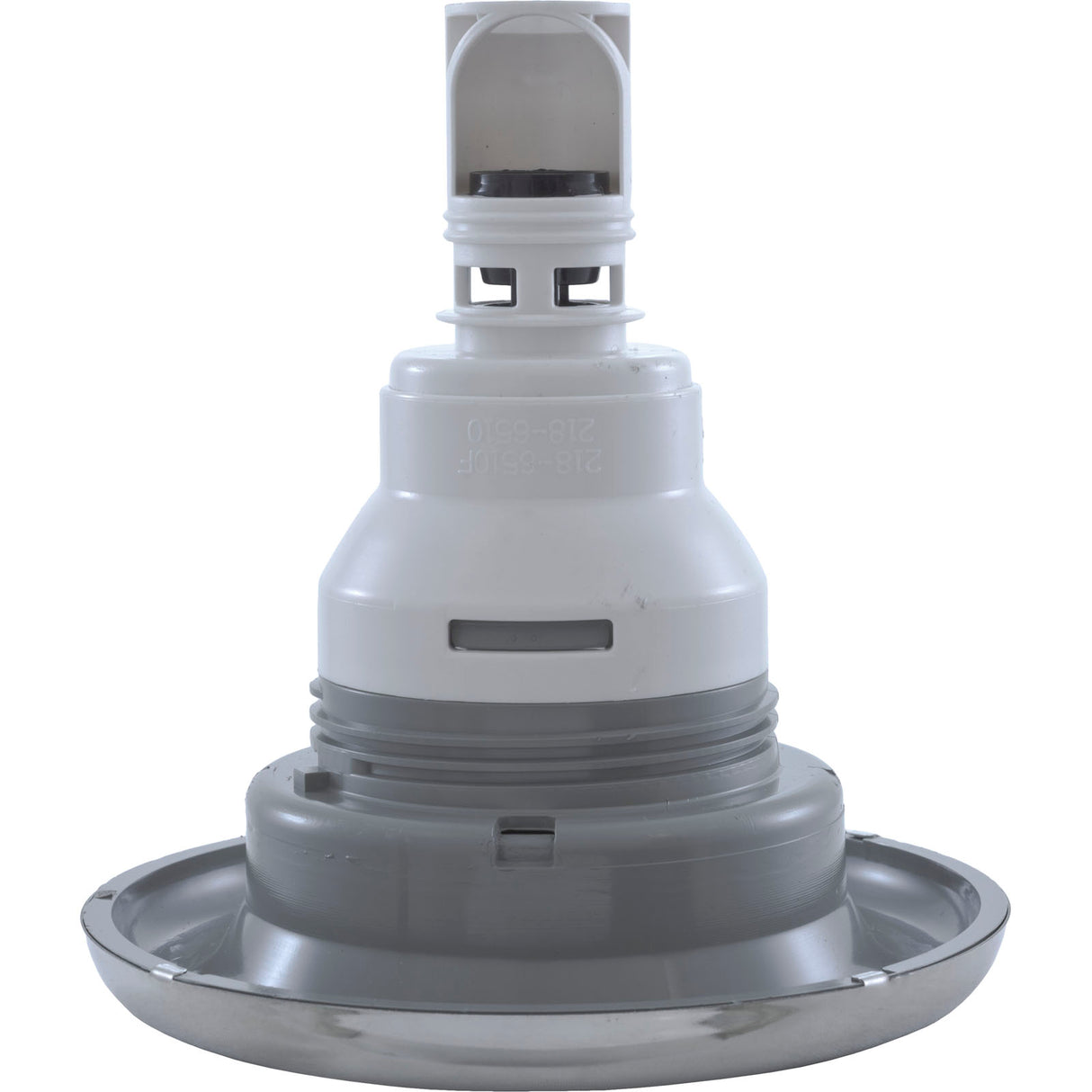 Jet Intl, WW Power Storm, 5"fd, Twin Roto, Smth, SS/Gry, Thd : 229-7617S