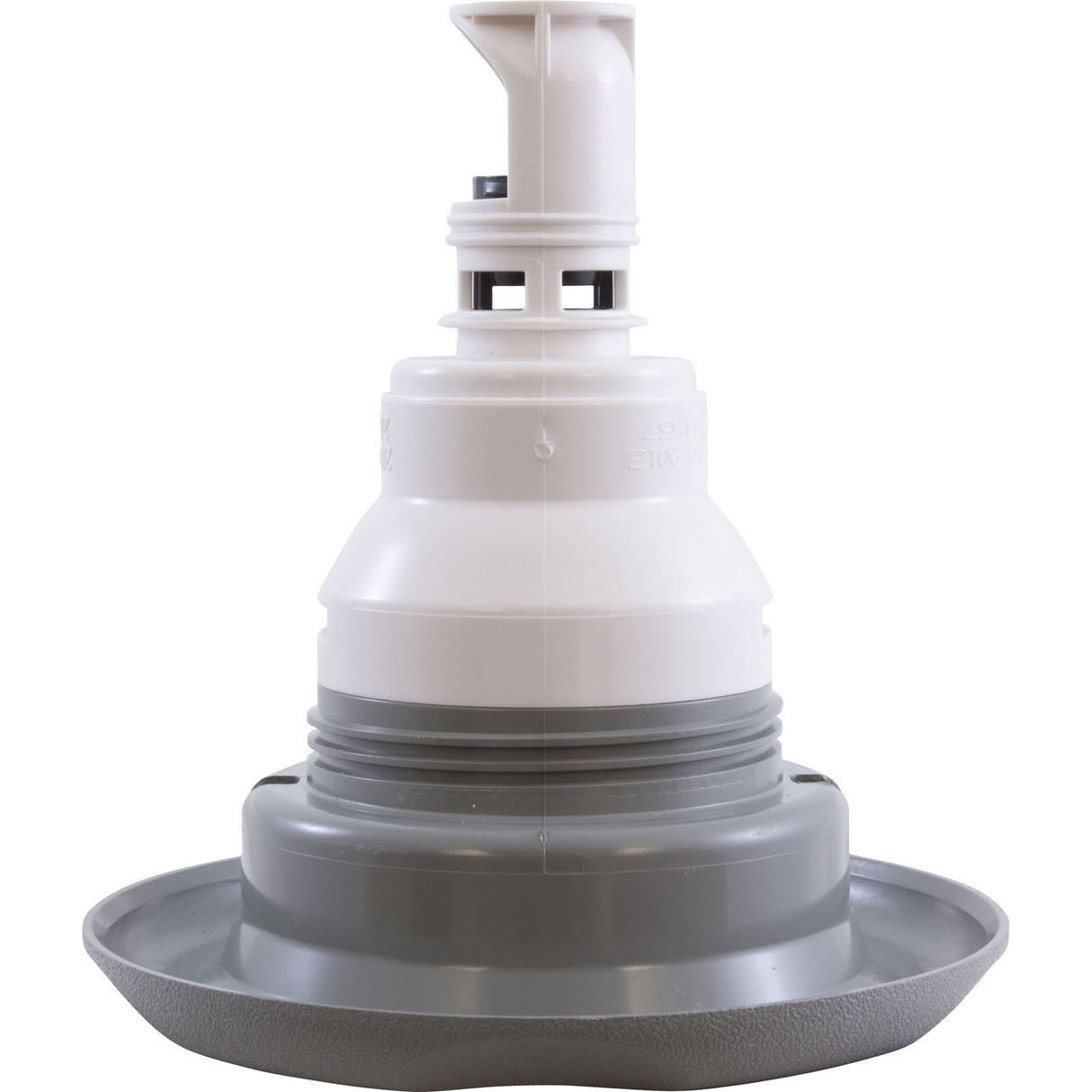 Jet Intl, WW Power Storm, 5"fd, Twin Roto, Txt Scal, Gry, Thd : 229-7617
