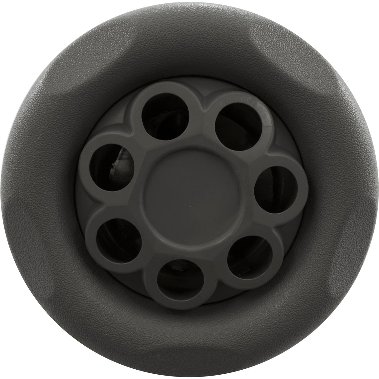Jet Intl, WW Power Storm, 5"fd, Massage, Txt Scal, Gry, Thd : 229-7747