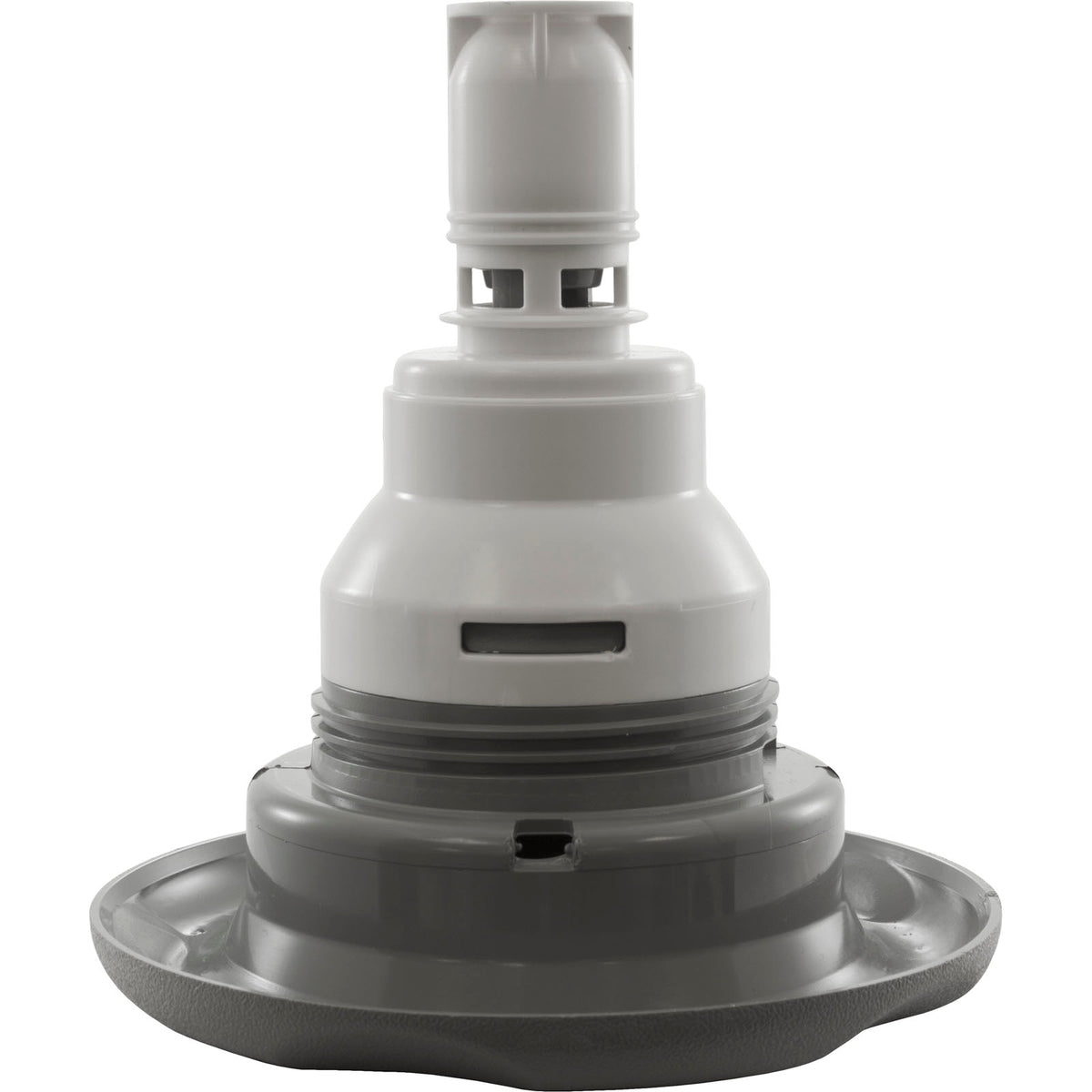 Jet Intl, WW Power Storm, 5"fd, Massage, Txt Scal, Gry, Thd : 229-7747
