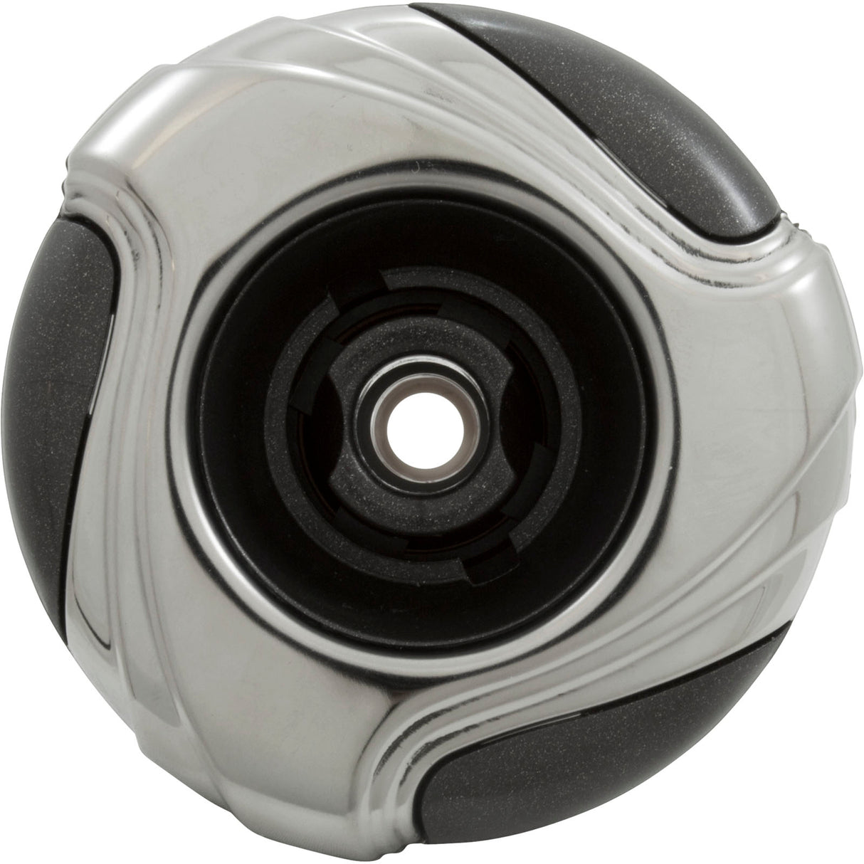 Jet Intl, WW Mini Storm, 3-1/4"fd, Dir, Luxe, SS/Dk Gry, Thd : 239-2309S-DSG