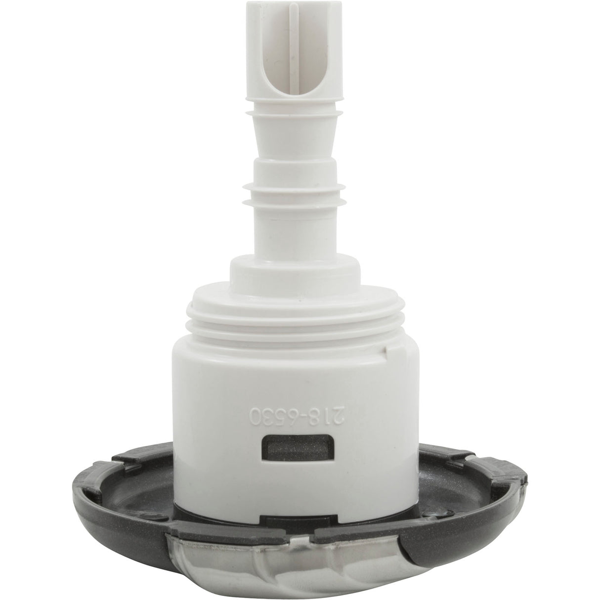 Jet Intl, WW Mini Storm, 3-1/4"fd, Dir, Luxe, SS/Dk Gry, Thd : 239-2309S-DSG