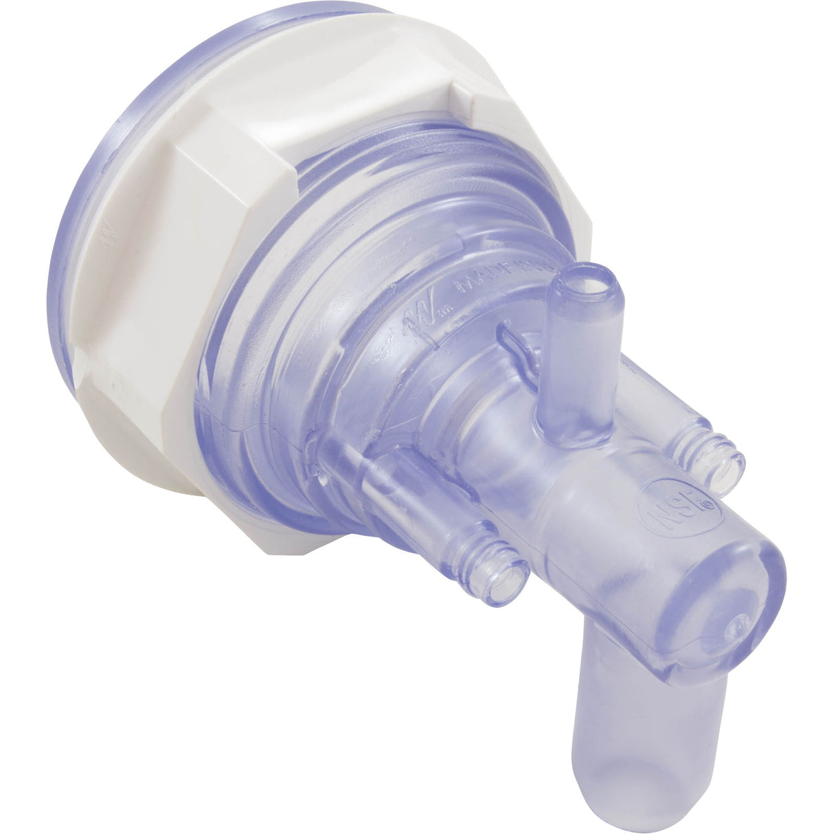 Jet Body, WW Poly Storm, a3/8"sb, w3/4"sb, Thd, Clear : 228-0438