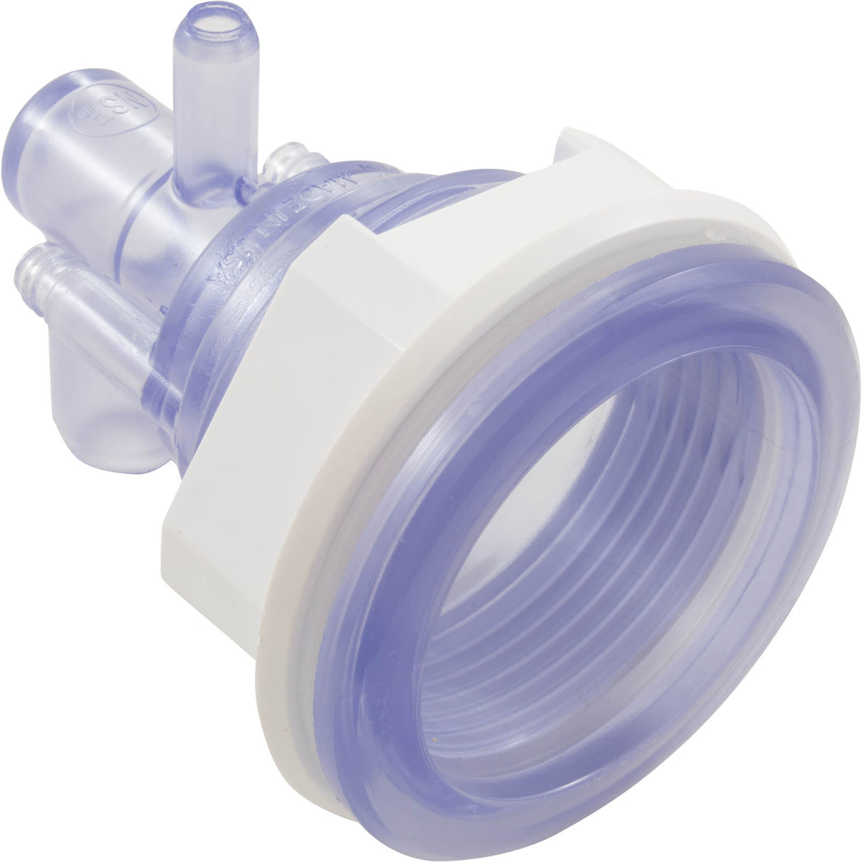 Jet Body, WW Poly Storm, a3/8"sb, w3/4"sb, Thd, Clear : 228-0438