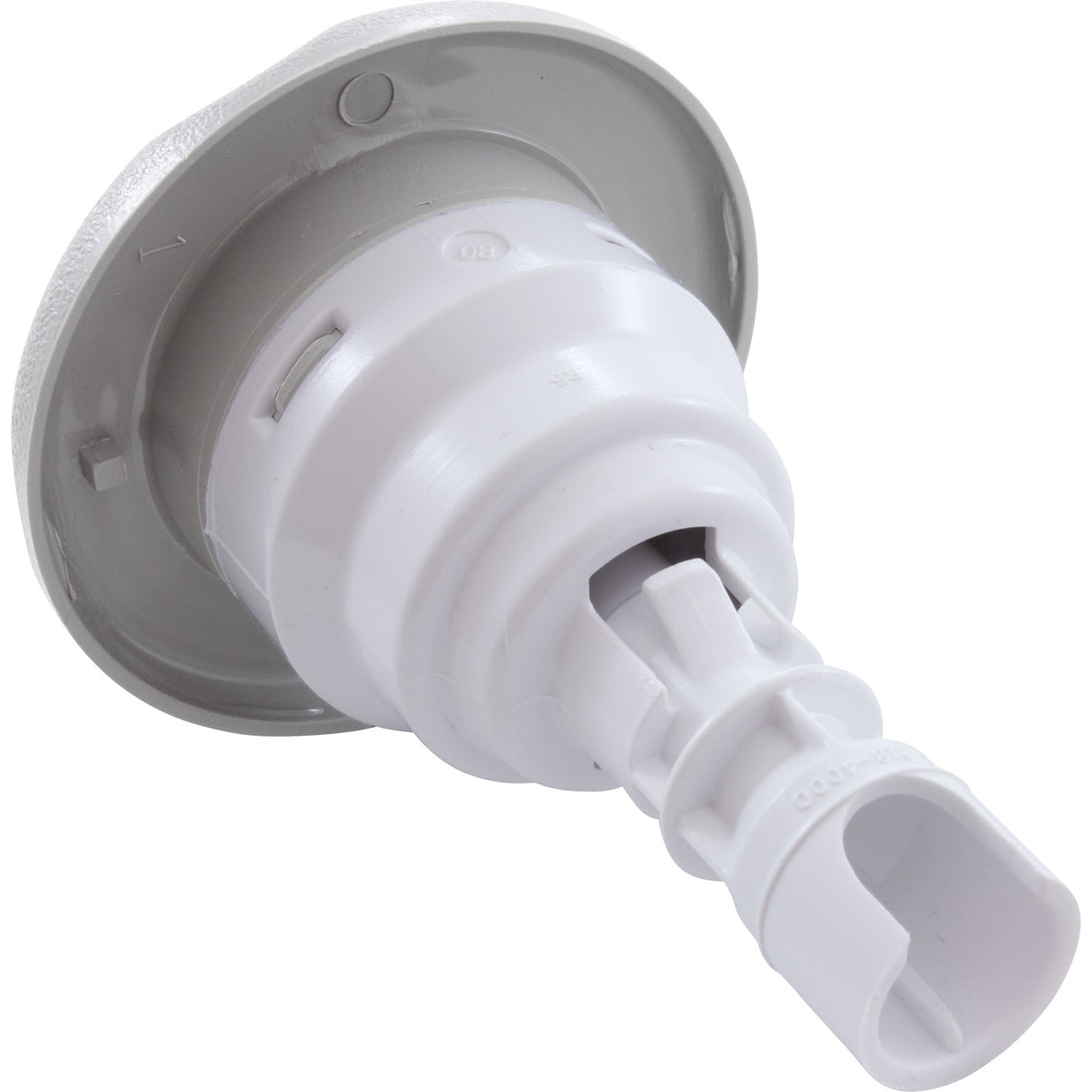 Jet Intl, WW Poly Storm, 3-3/8"fd, Dir, Text Scal, Sterling Slvr : 212-8059-STS