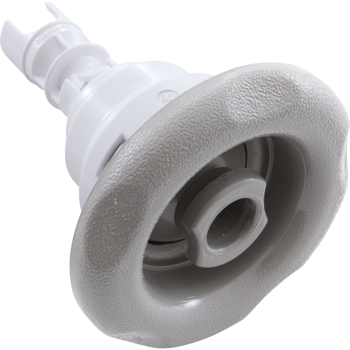 Jet Intl, WW Poly Storm, 3-3/8"fd, Dir, Text Scal, Sterling Slvr : 212-8059-STS
