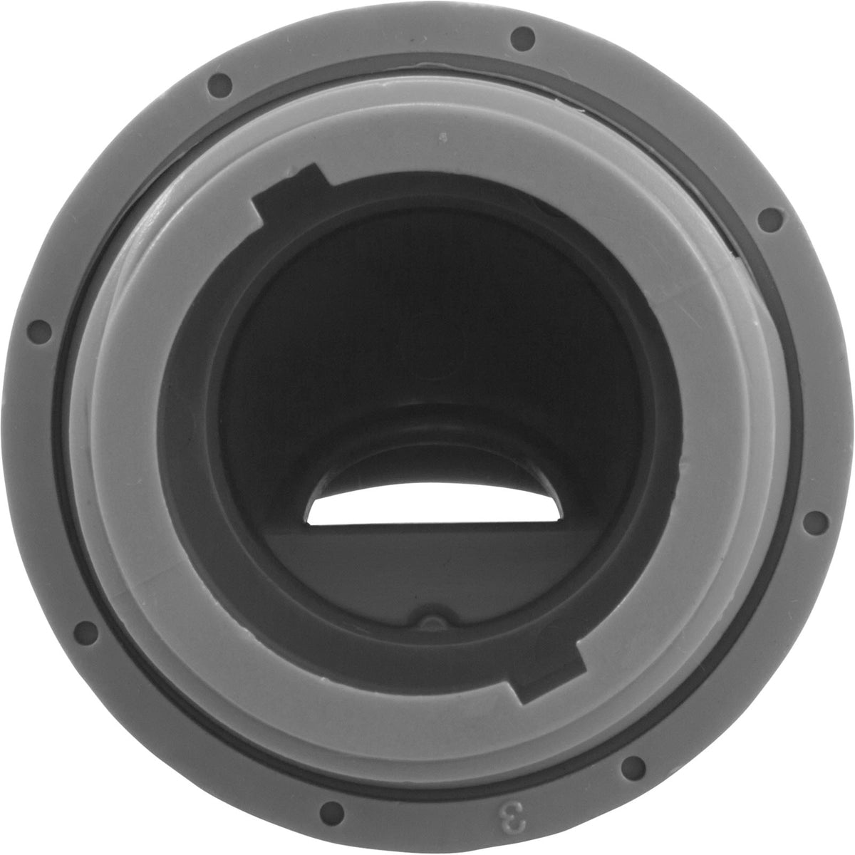 Inlet Fitting, Infusion Venturi, 1-1/2"mpt, Lt Gray : VRFTHLG