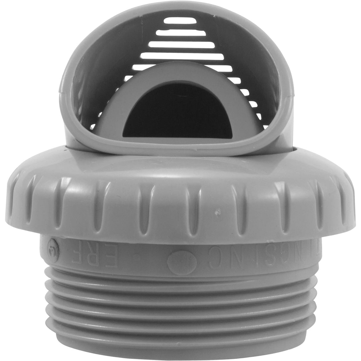 Inlet Fitting, Infusion Venturi, 1-1/2"mpt, Lt Gray : VRFTHLG - Infusion Pool Products - 858923003024 - PartsForSpas.com