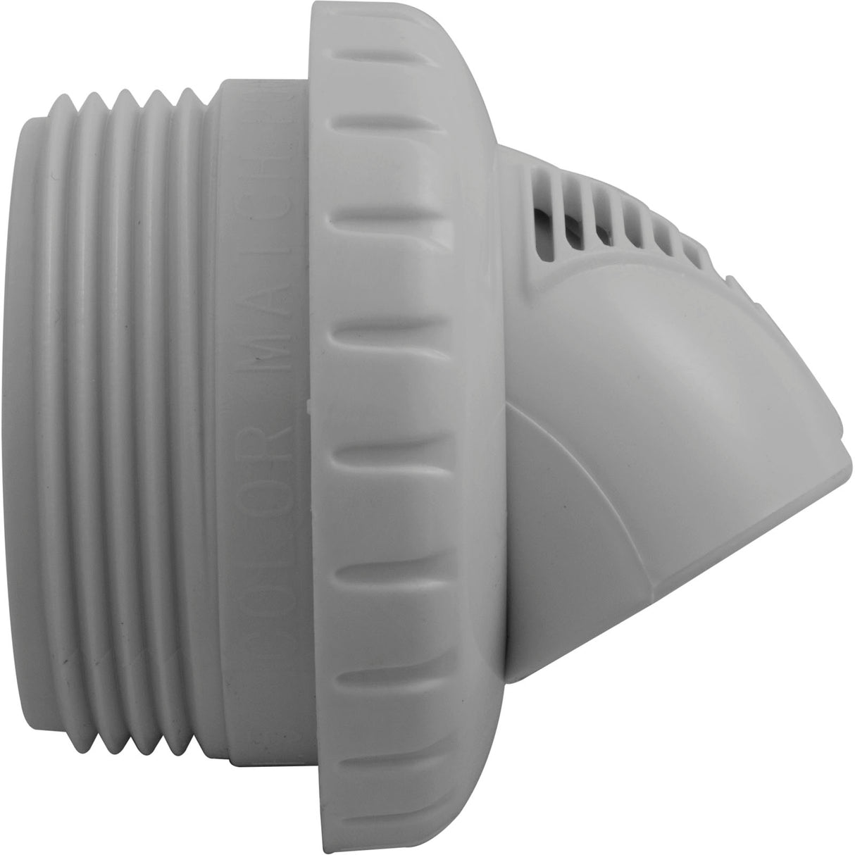 Inlet Fitting, Infusion Venturi, 1-1/2"mpt, Lt Gray : VRFTHLG - Infusion Pool Products - 858923003024 - PartsForSpas.com