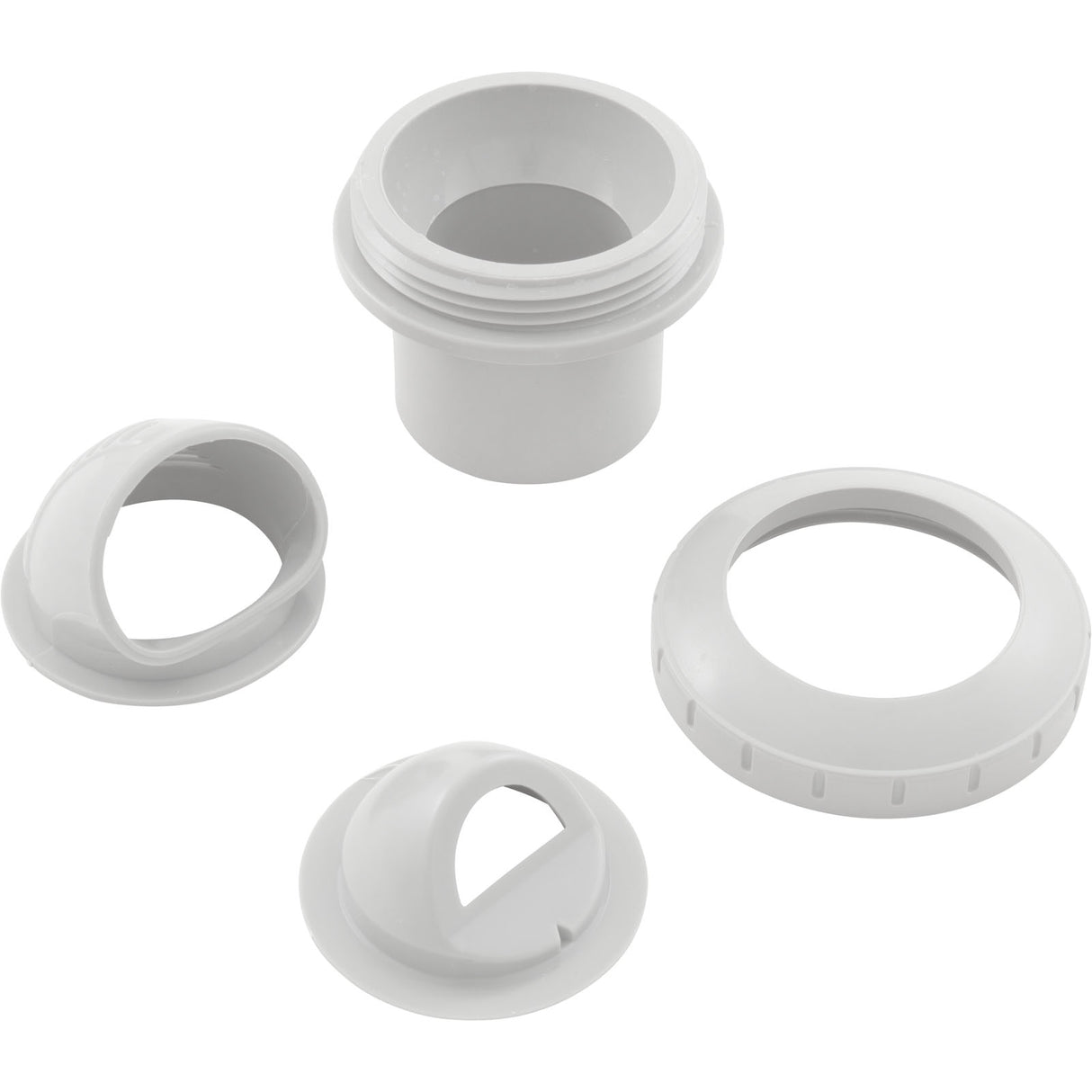 Inlet Fitting, Infusion Venturi, 1-1/2" Insider, White : VRFSISWH - Infusion Pool Products - 858923003222 - PartsForSpas.com