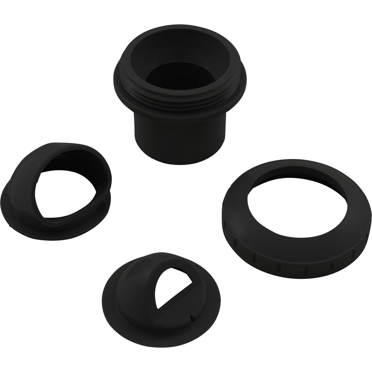 Inlet Fitting, Infusion Venturi, 1-1/2" Insider, Black : VRFSISBK - Infusion Pool Products - 858923003239 - PartsForSpas.com