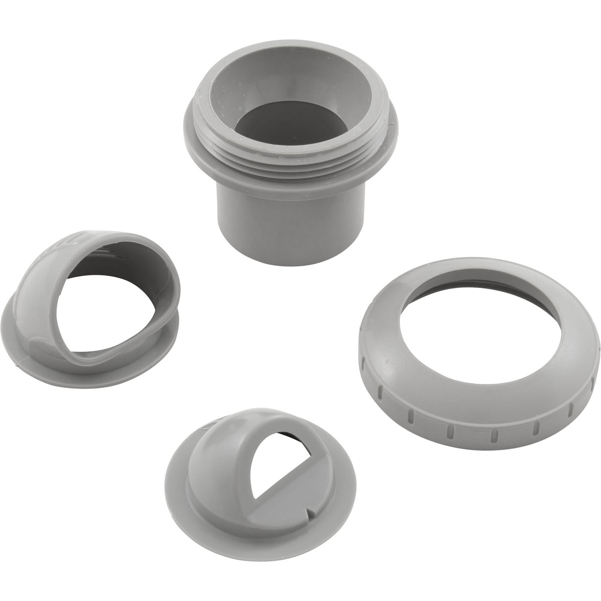 Inlet Fitting, Infusion Venturi, 1-1/2" Insider, Light Gray : VRFSISLG - Infusion Pool Products - 858923003246 - PartsForSpas.com