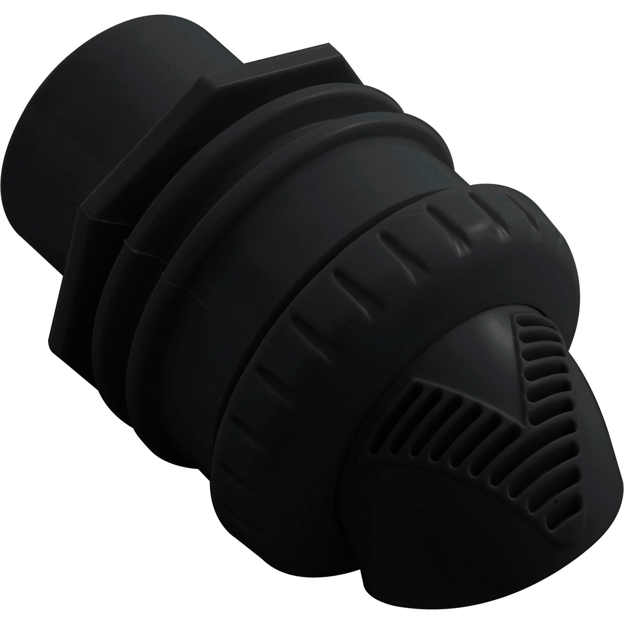 Inlet Fitting, Infusion Venturi, 1-1/2" Spigot, Black : VRFSWABK - Infusion Pool Products - VRFSWABK - PartsForSpas.com