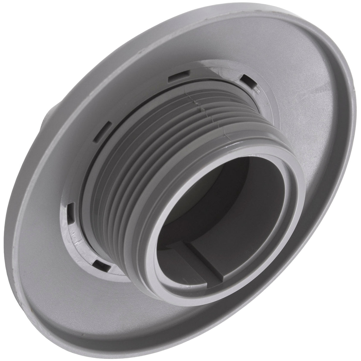 Inlet Fitting, Infusion Venturi, 1-1/2"mpt, w/Flange, Lt Gry : VRFTHFLG - Infusion Pool Products - 858923003178 - PartsForSpas.com
