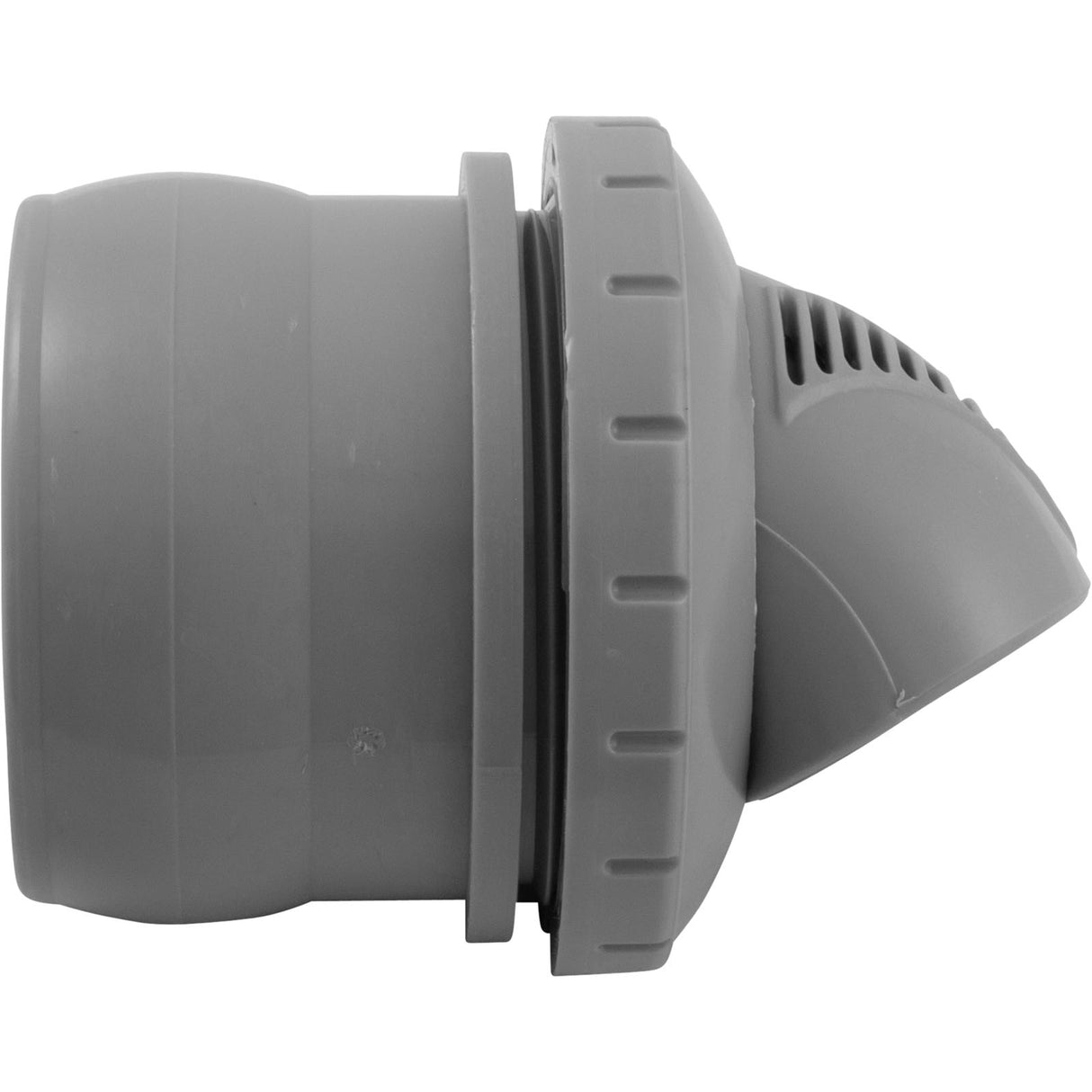 Inlet Fitting, Infusion Venturi, 2" Insider, Glueless, LtGry : VRFSAS2LG - Infusion Pool Products - VRFSAS2LG - PartsForSpas.com