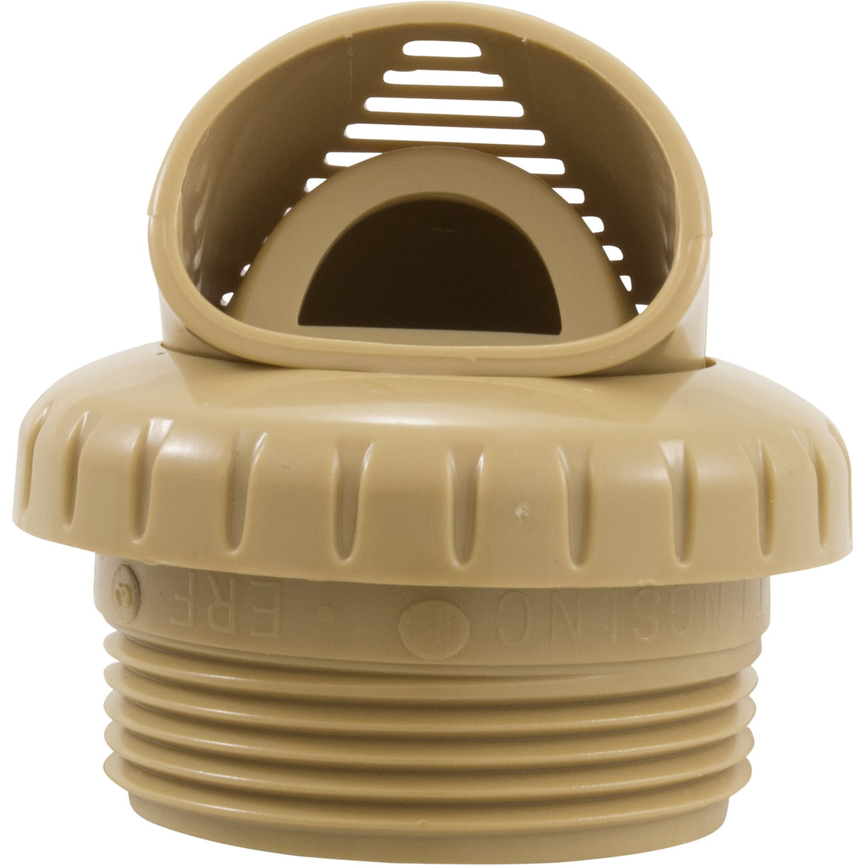 Inlet Fitting, Infusion Venturi, 1-1/2"mpt, Tan : VRFTHTN
