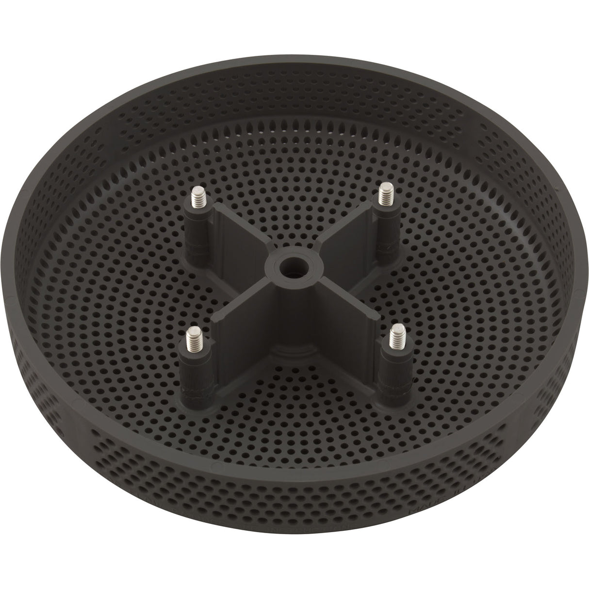Suction Cover, HydroAir Repl, 6", 224gpm, w/Screws, Dk Gray : 6HPHA105
