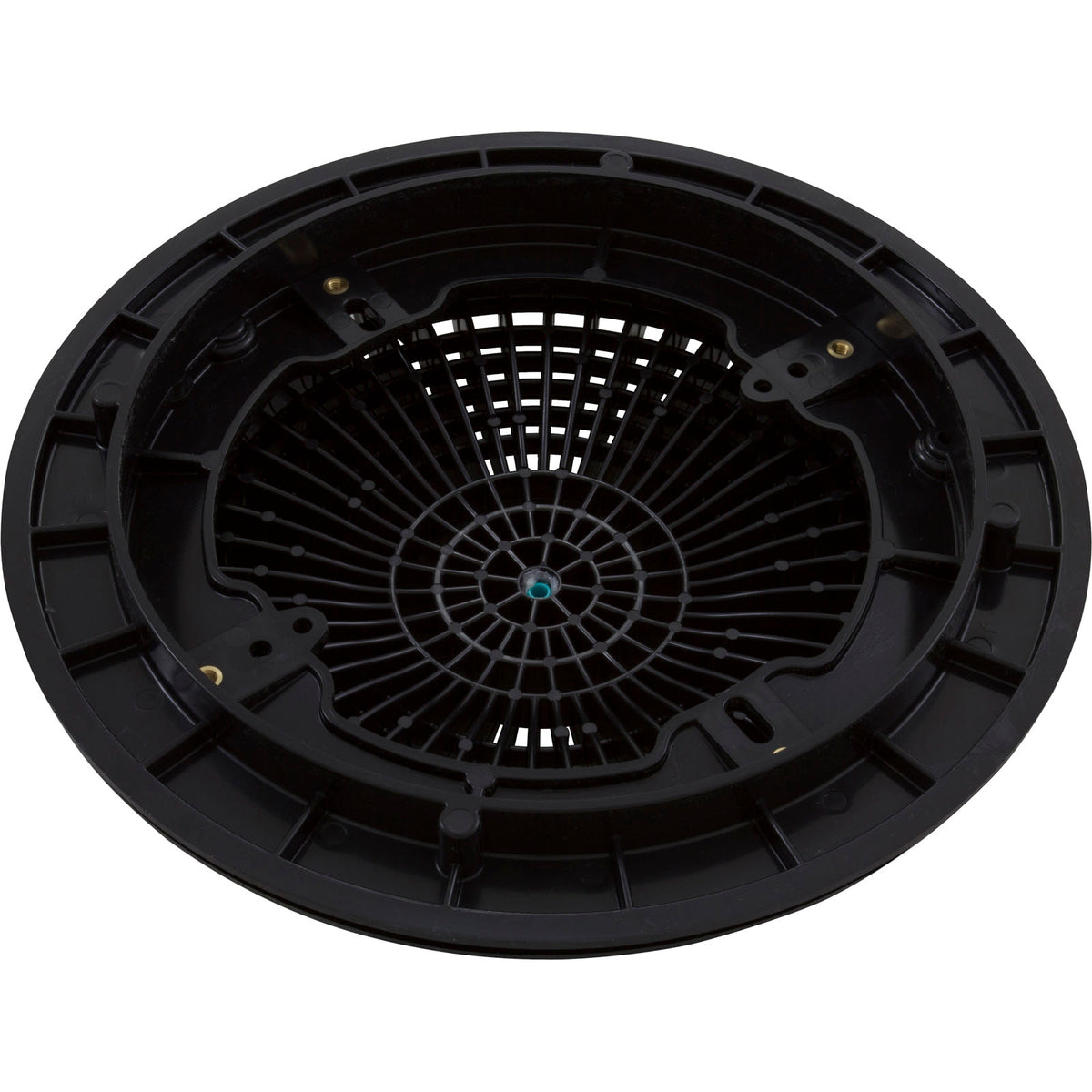 Main Drain Grate, Retro 10" Round, Universal, Black : A10RCFR102