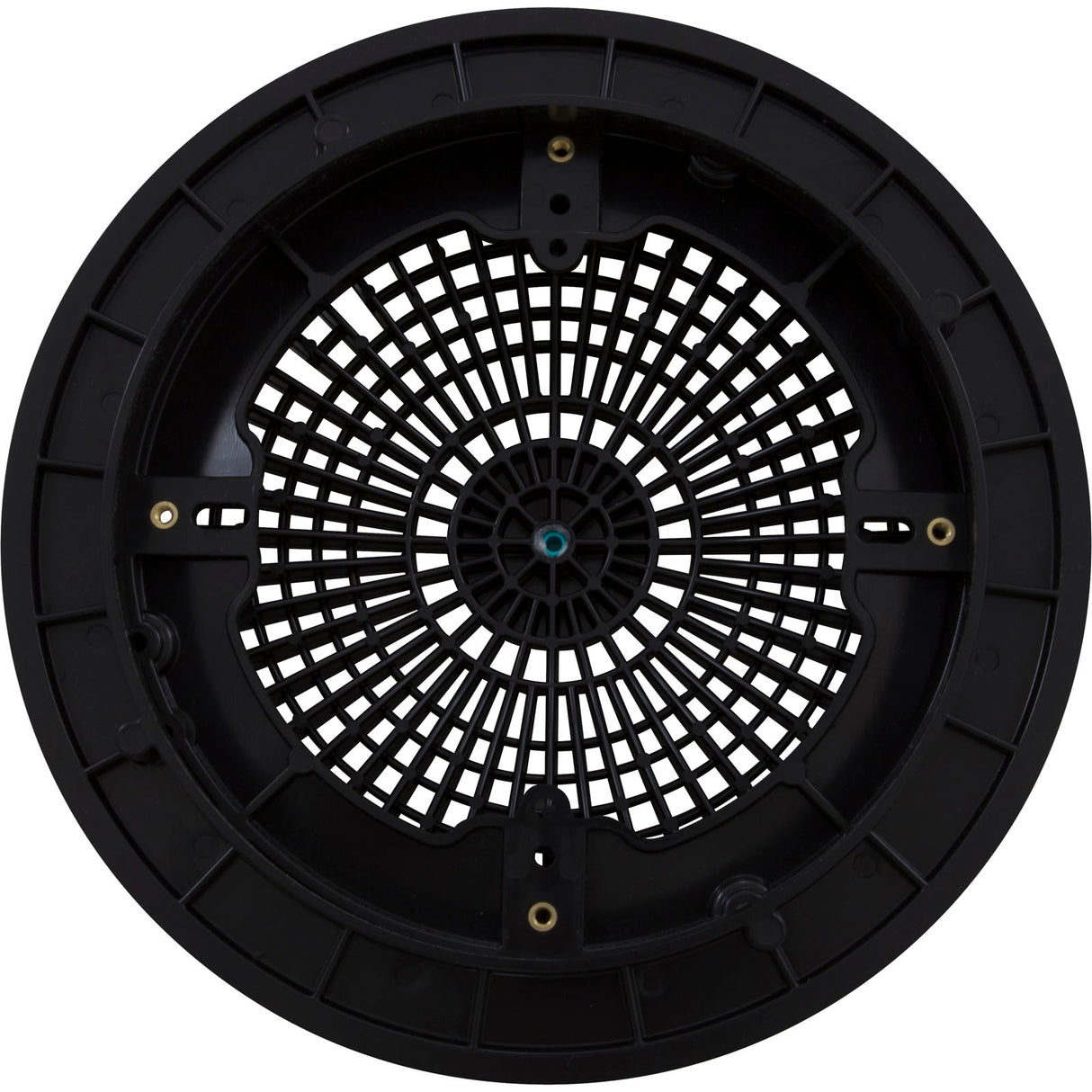 Main Drain Grate, Retro 10" Round, Universal, Black : A10RCFR102