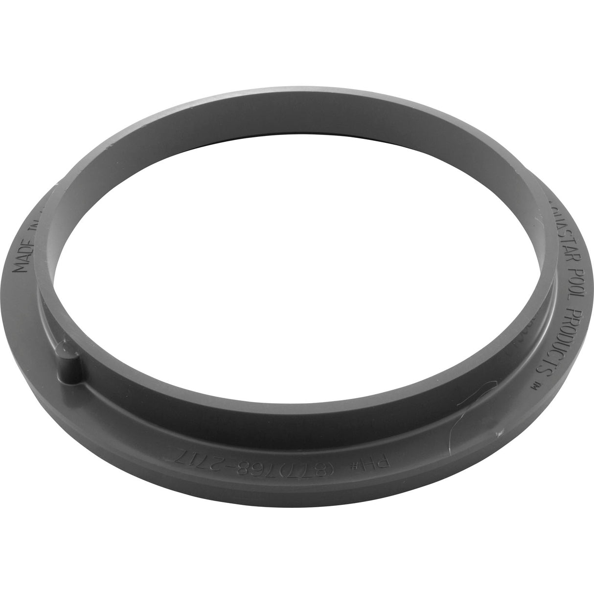 Adapter Collar, 8" Round, Adj, Pentair Sump, Dark Gray : DS105