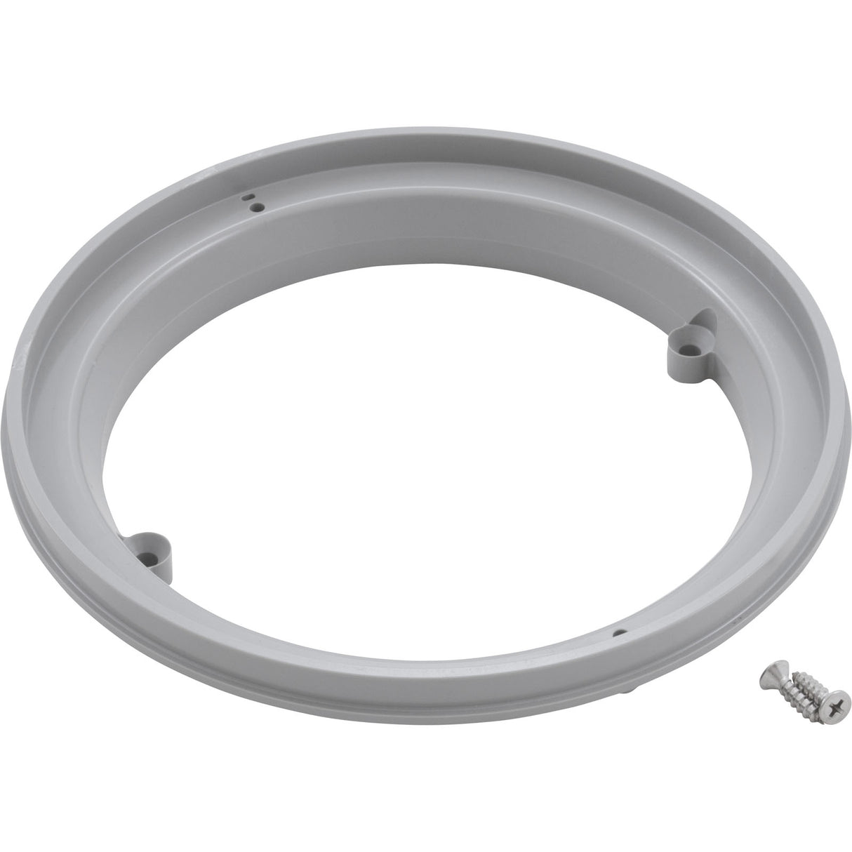 Adapter Collar, 8" Round, Adj, Hayward Sump, Light Gray : HC103