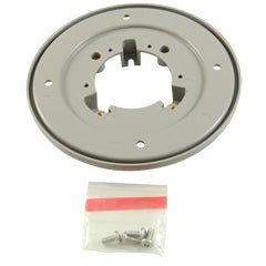 4" HP Bulkhead to 6" HP Cover Adapter Plate Kit, Round, Lt Gry : 4HPAPK103 - Aquastar Pool Products - 0883612102900 - PartsForSpas.com