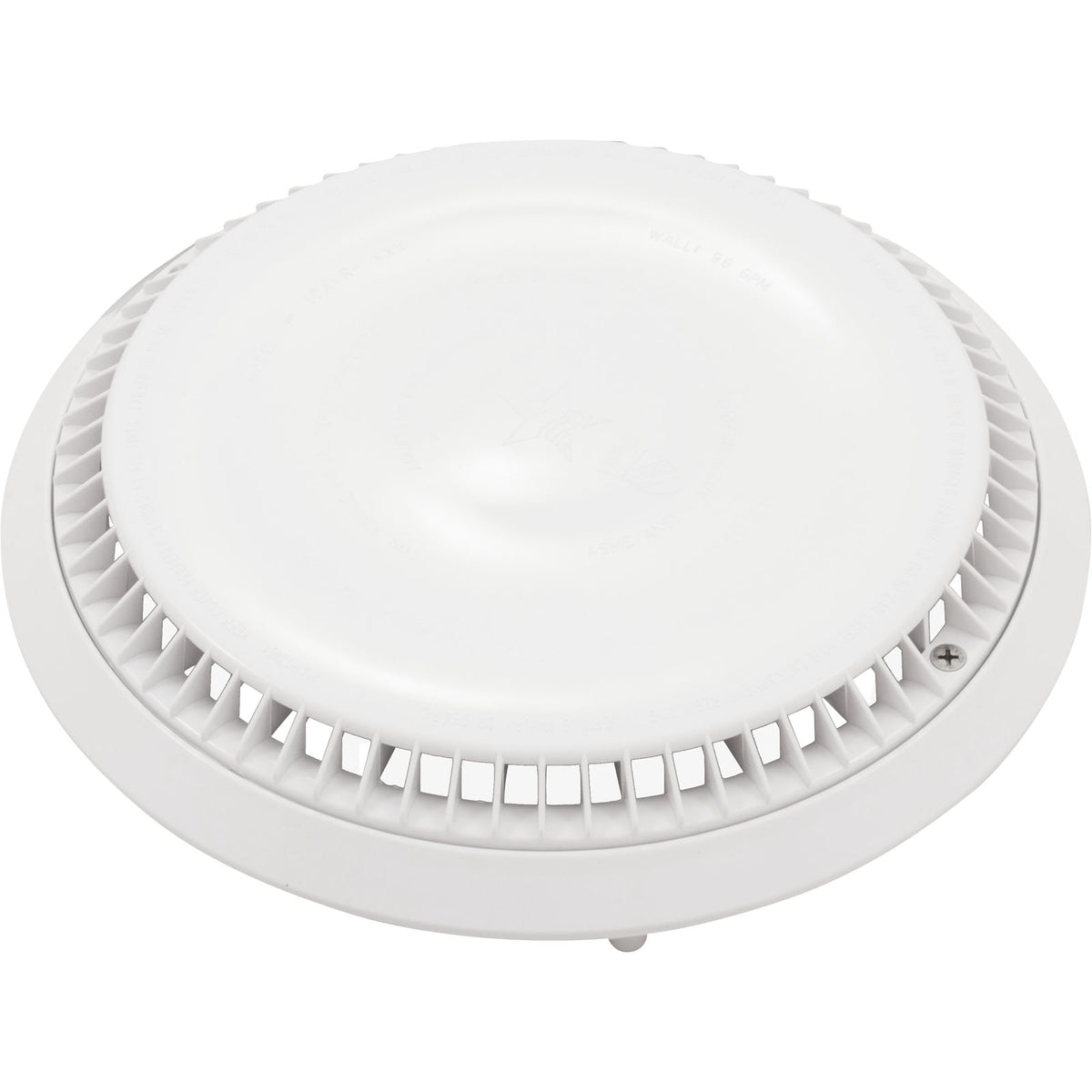 Cover, Aquastar, 10" Round, White, w/ Frame : 10AVR101