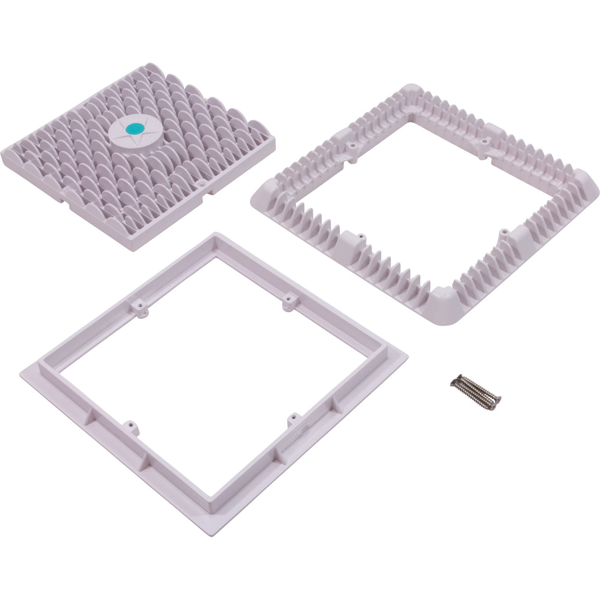 Suction Cover, AquaStar VGB Series, 9" Square, White : WAV9WR101