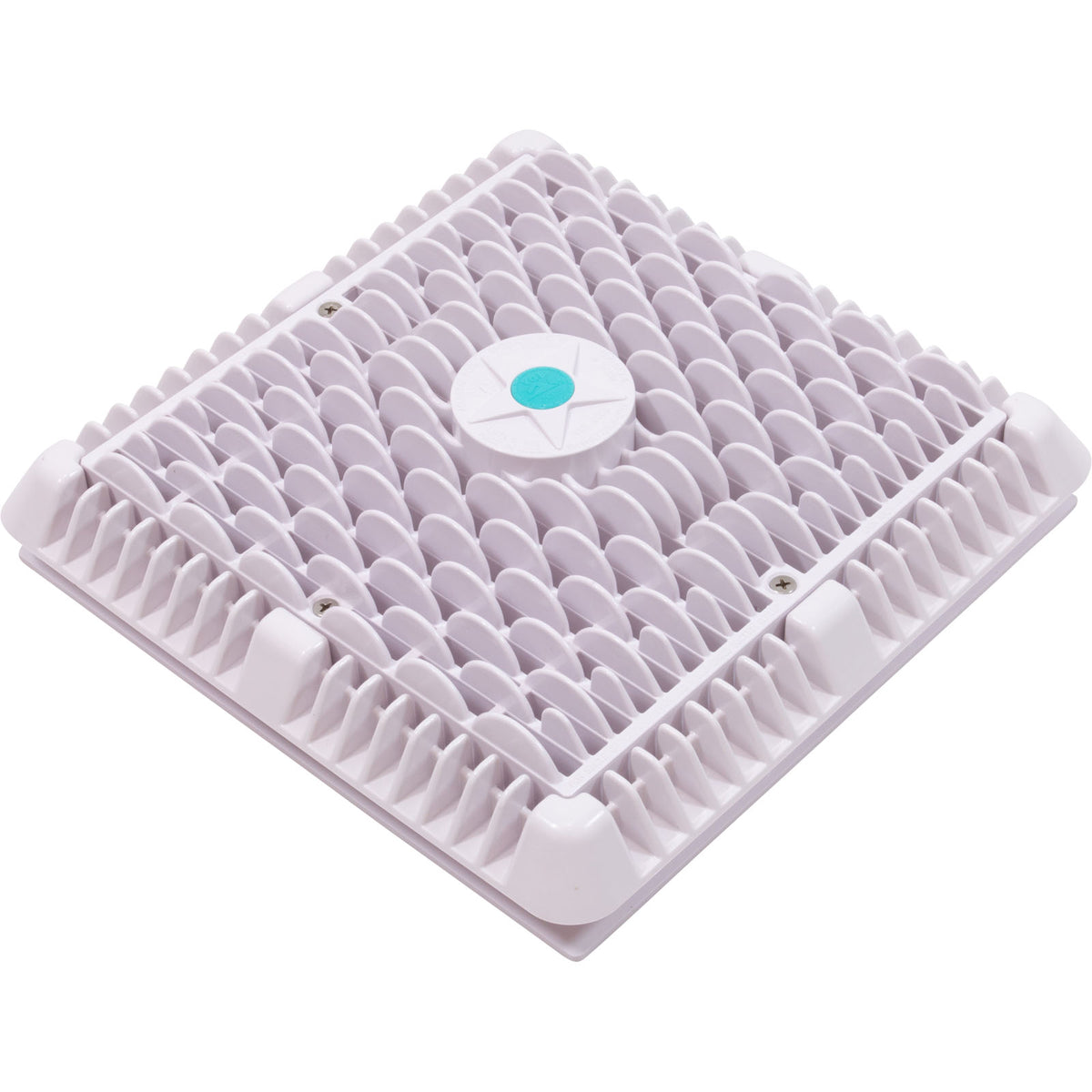 Suction Cover, AquaStar VGB Series, 9" Square, White : WAV9WR101 - Aquastar Pool Products - 8.83612E+11 - PartsForSpas.com