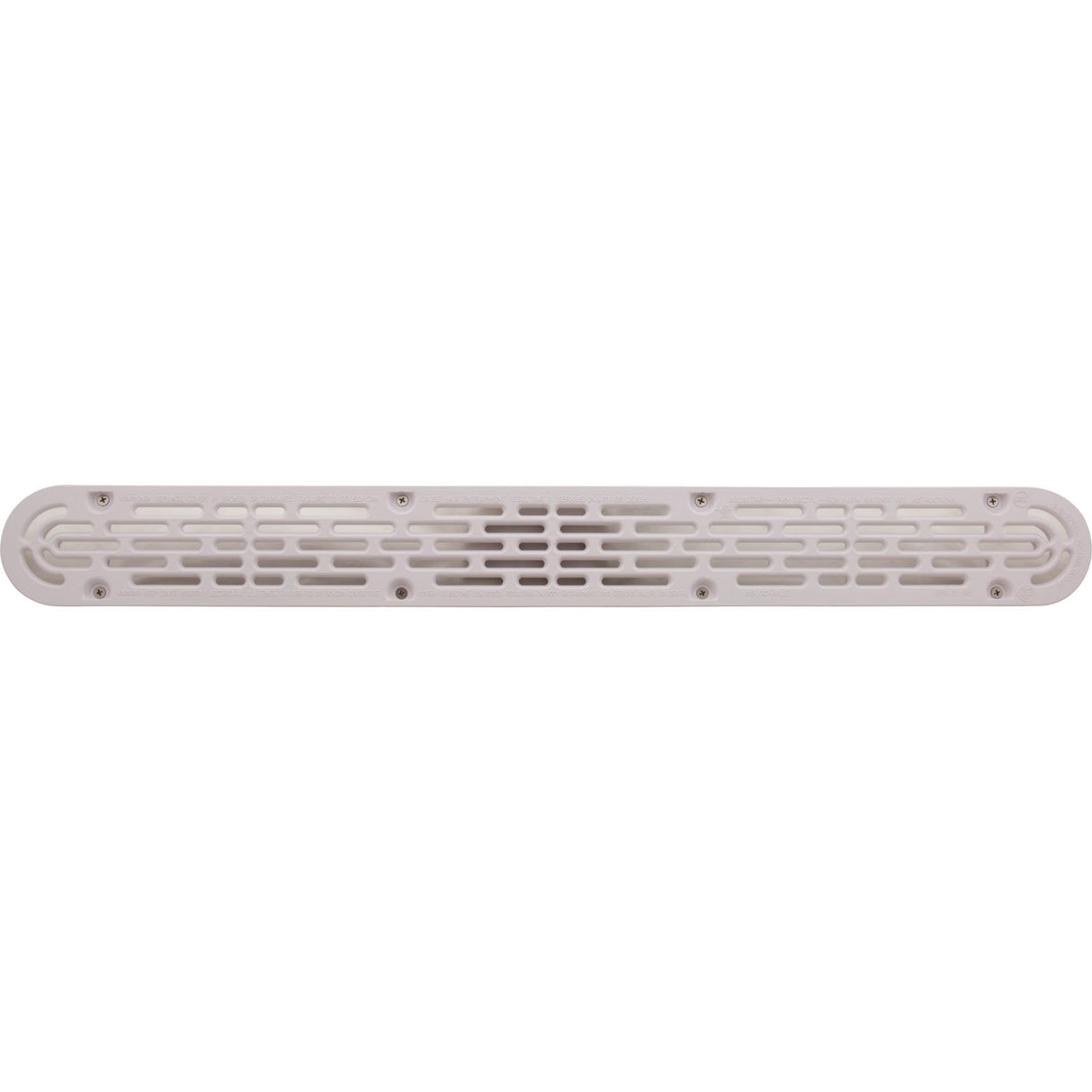 Channel Drain Cover Only, Aquastar, 32", White, VGB : 32CDFLNF101