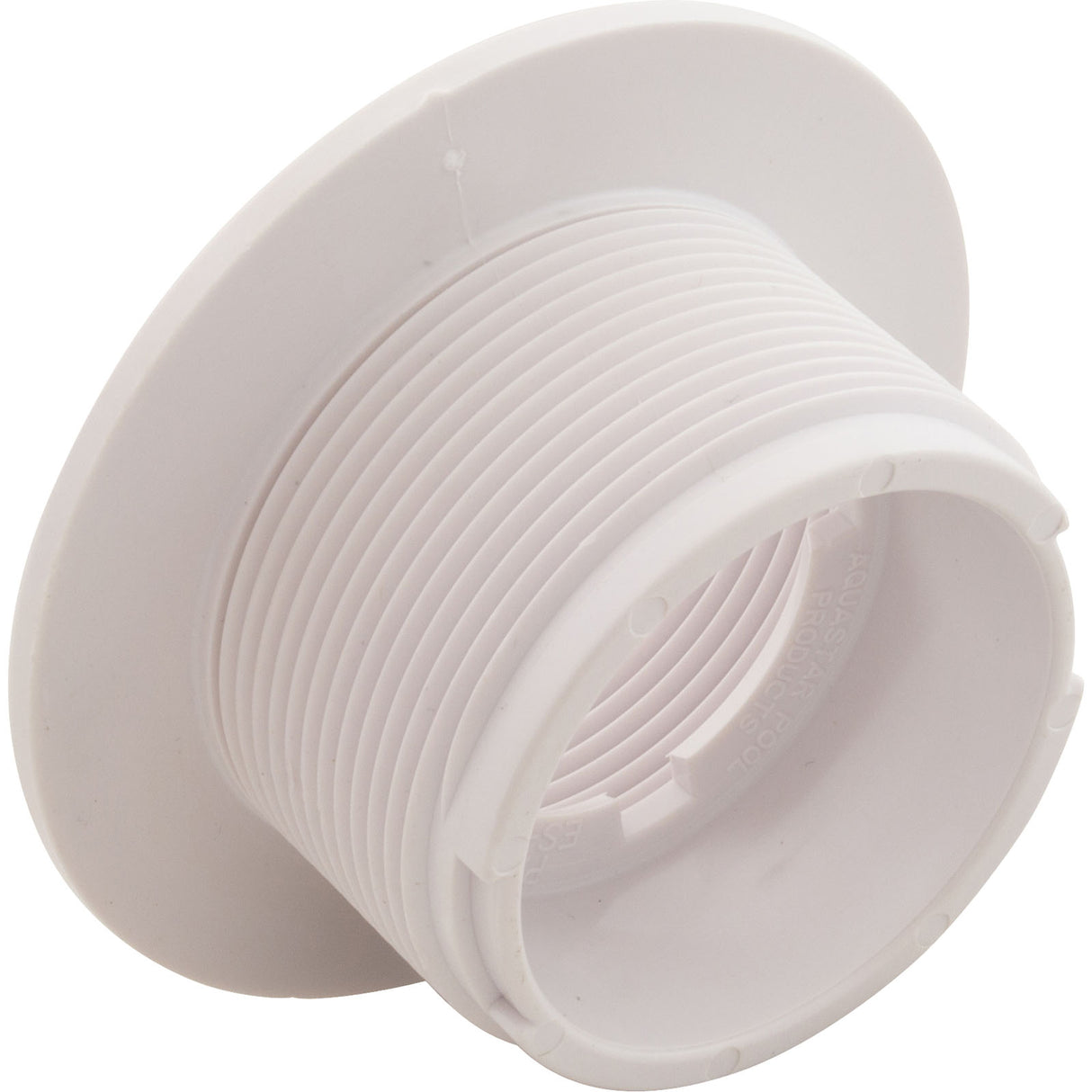 Wall Fitting, AquaStar, 2"mpt x 1-1/2"s x 1-1/2"fpt, Wht : ES102201