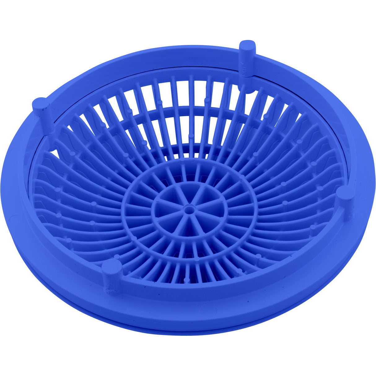 Suction Cover, AquaStar, 8" Round Moflow and Mud Frame, Blue : 8MF104