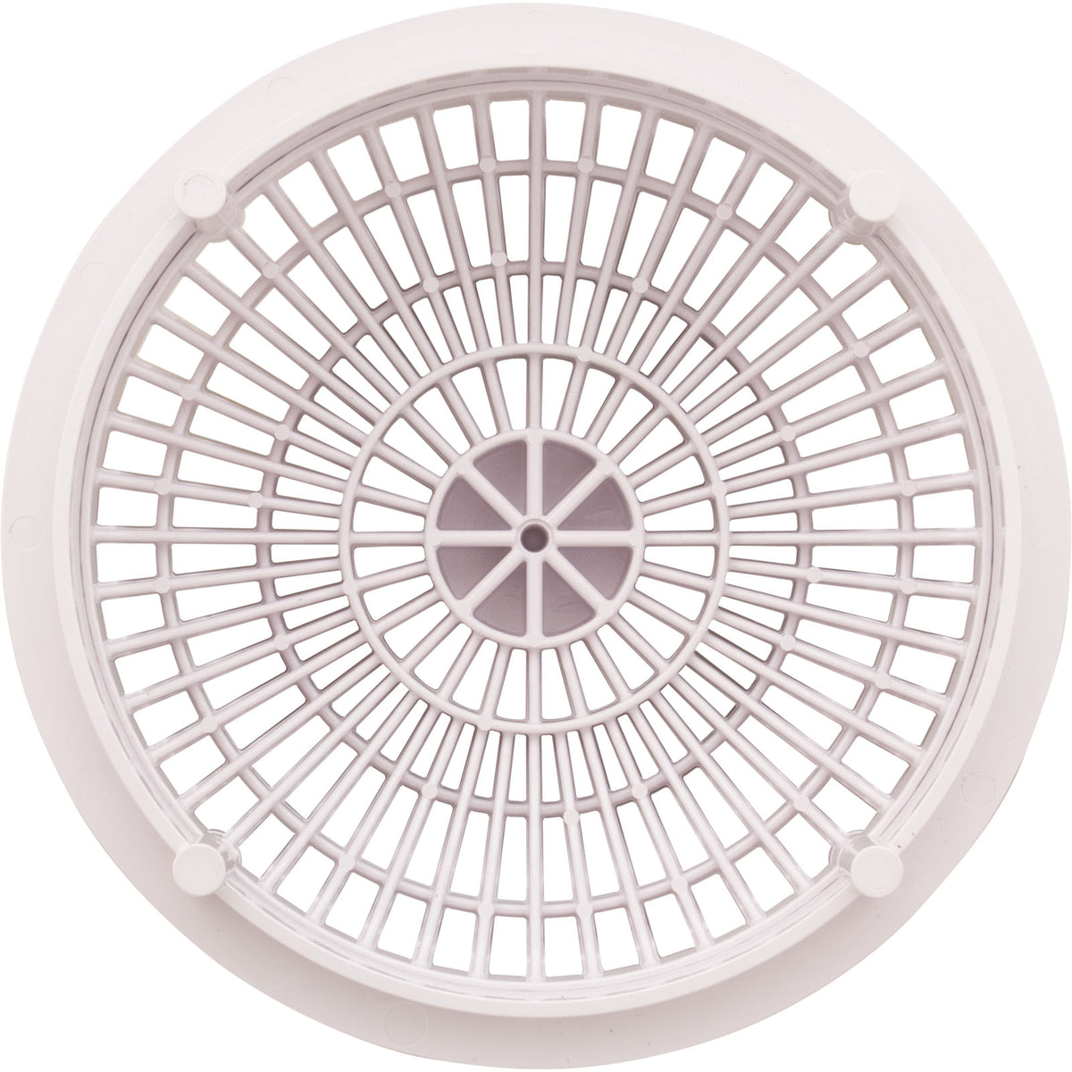 Suction Cover, AquaStar, 8" Round Moflow and Mud Frame : 8MF101 - AquaStar - 8.83612E+11 - PartsForSpas.com