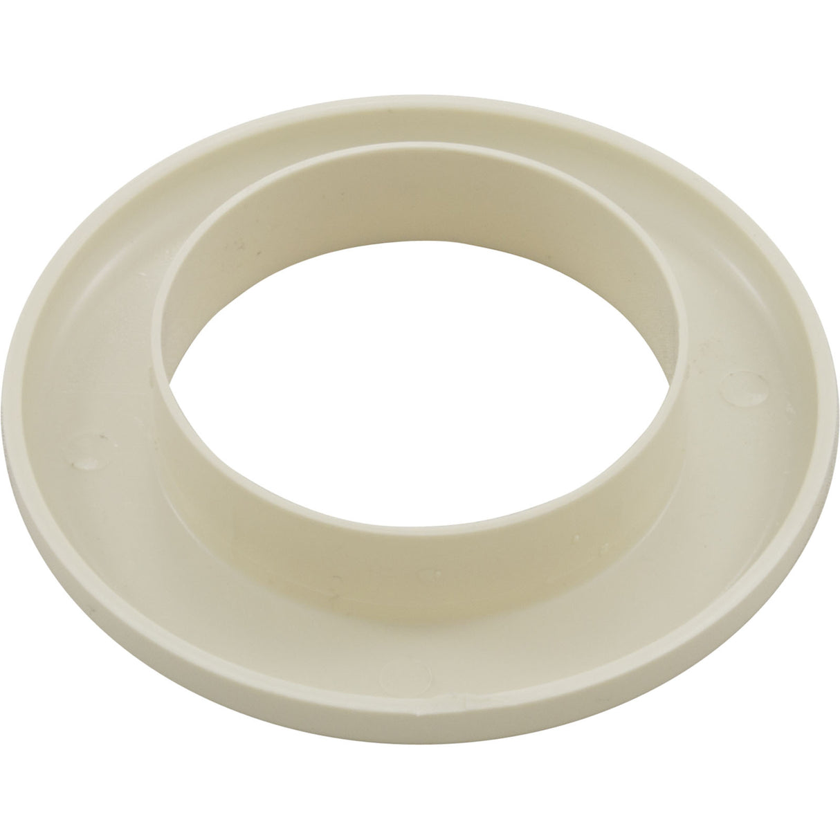 Escutcheon, BWG/GG Trans-Adj, 3-3/16"fd, Flat, Plastic, Biscuit : 25430-BC