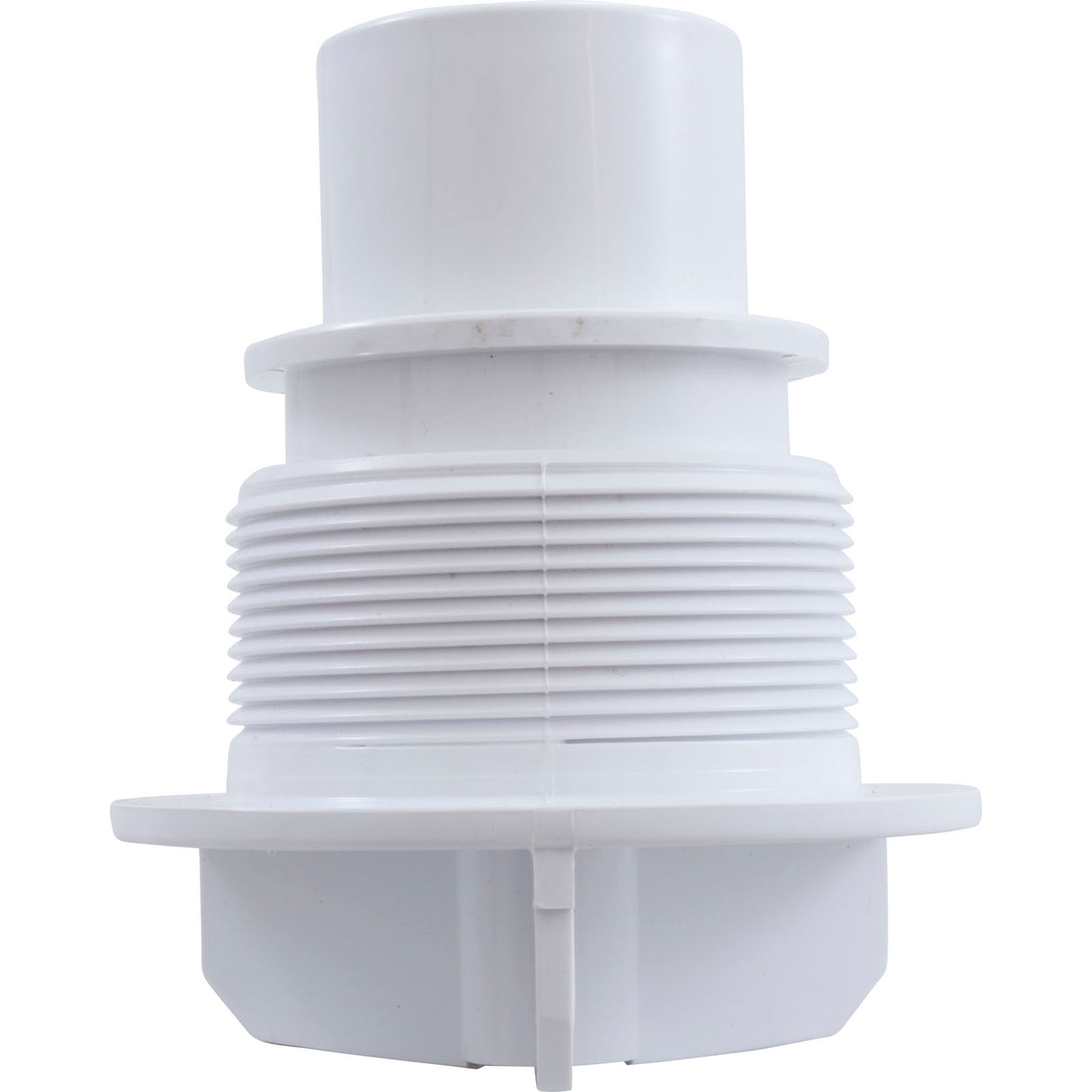 Wall Fitting, BWG/GG Suction Assy, 3-5/8"hs, 2"spg, White : 30420-WH