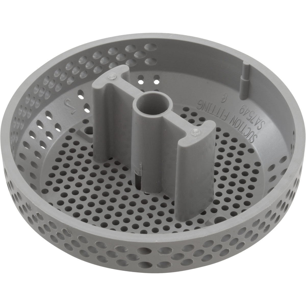 Suction Cover, BWG/GG, 3-3/4", 124 gpm, Gray, w/Screws : 30173U-CG