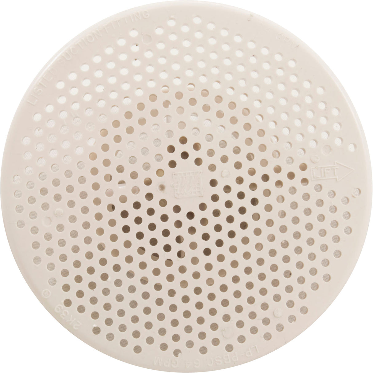 Cover, Dimension One, Floor Drain, White : 1510-231