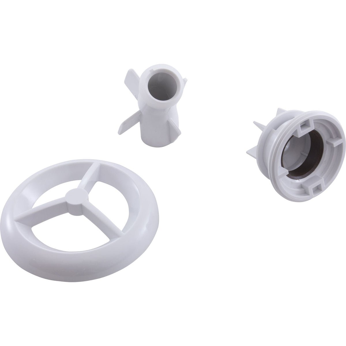 Jet Intl, BWG/HAI Caged Freedom, 3-3/8"fd, Roto, Smth, White : 16-FS00TM WHT