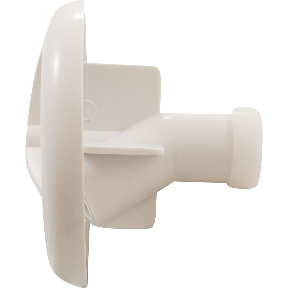Jet Intl, BWG/HAI Microssage, 3-9/16"fd, Roto, Smth, White : 16-5230WHT