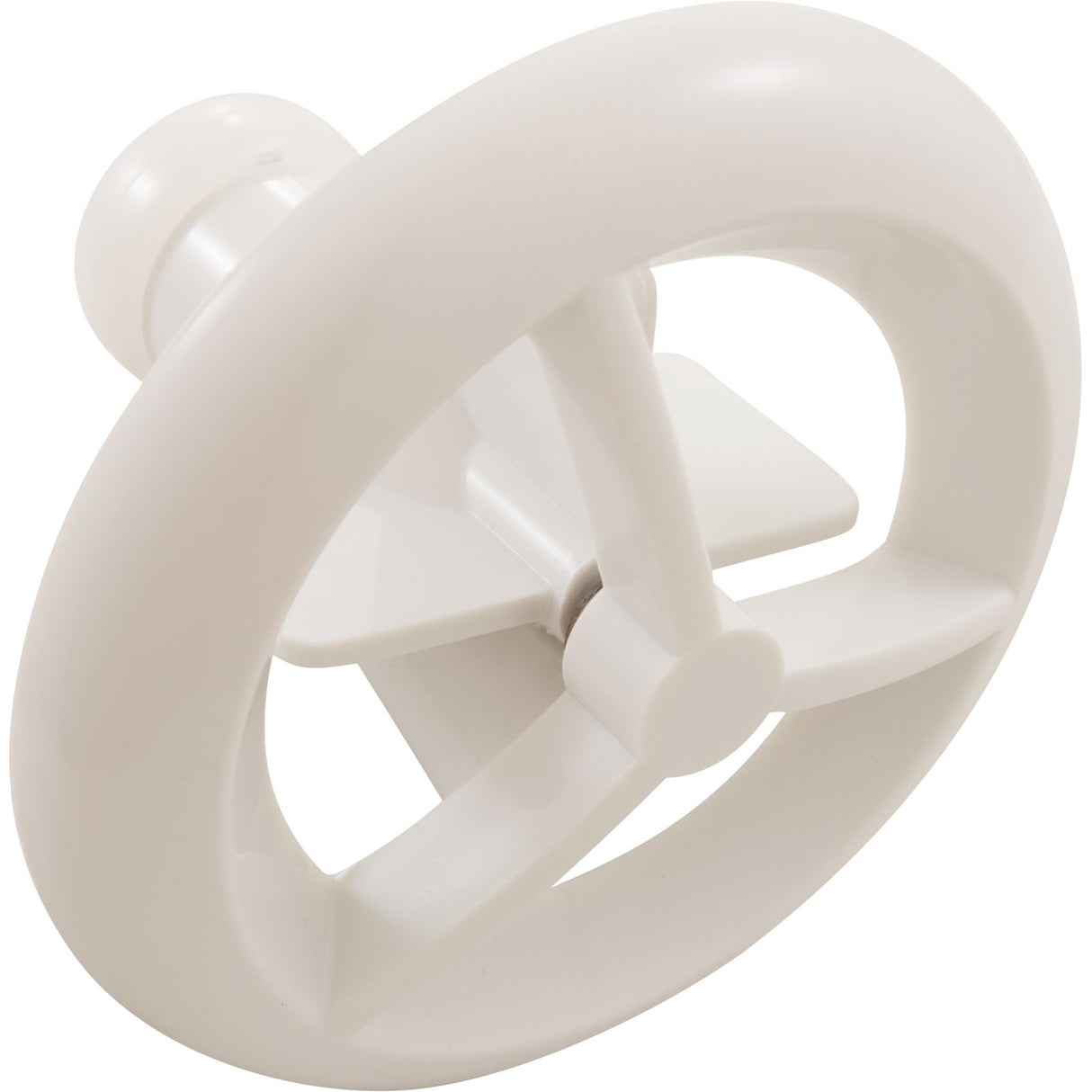 Jet Intl, BWG/HAI Microssage, 3-9/16"fd, Roto, Smth, White : 16-5230WHT