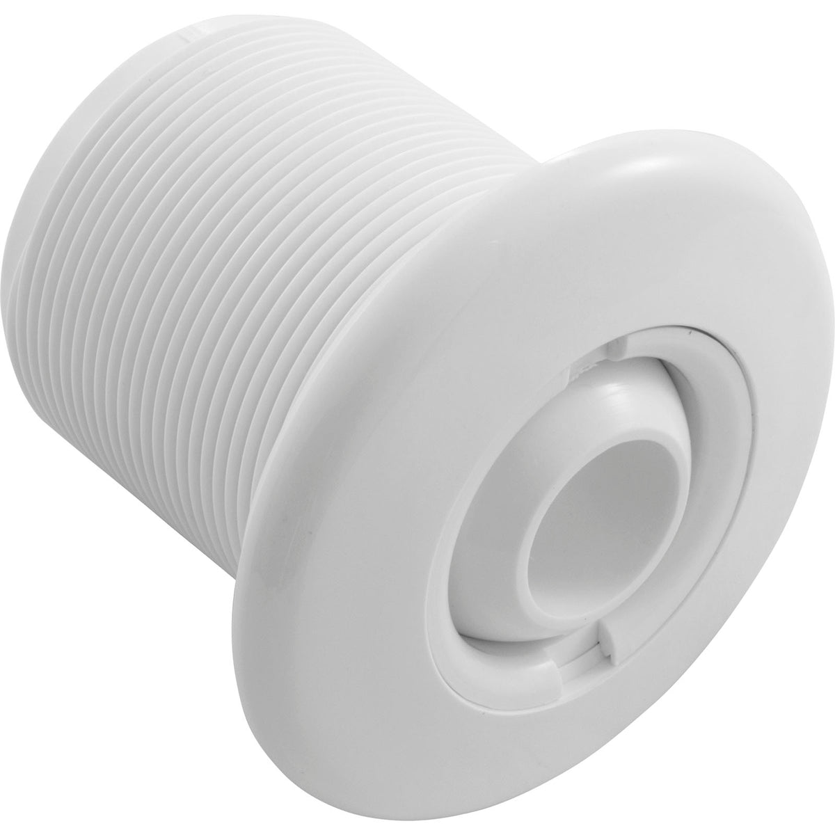 Jet Intl, BWG/HAI Hydro Jet, Long, 3-3/8"fd, w/o Nut, Dir, White : 10-3600WHT